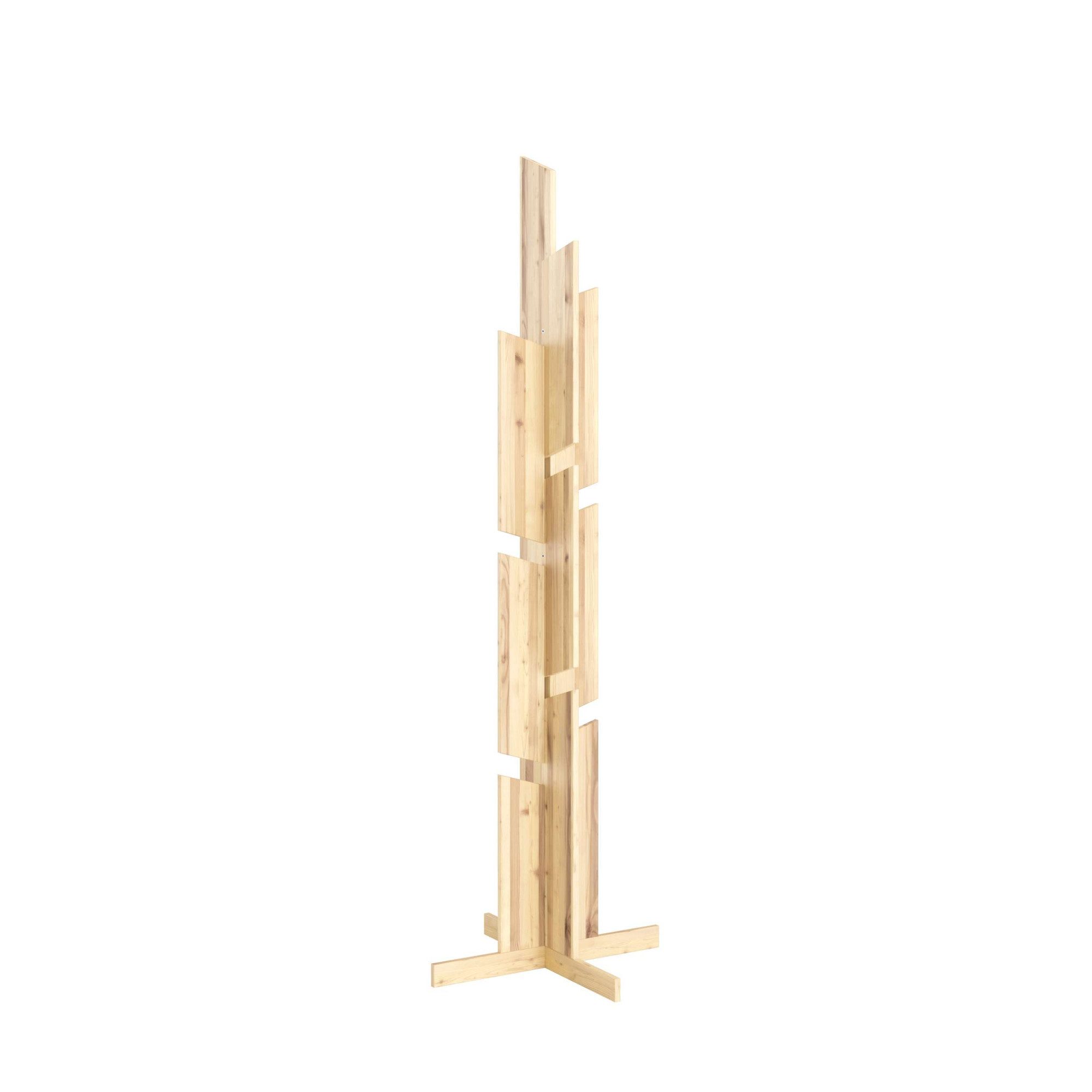 Karup Design Garderobenständer Keeper Coat Stand, Kleiderständer mit 12 Haken, Made in Europe, (B/H/T: ca 60 x 60 x 186 cm), frei stehend, vielseitig einsetzbar, FSC®-zertifiziertes Massivholz