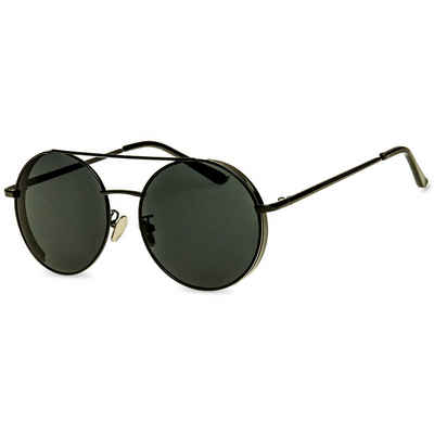 Caspar Sonnenbrille SG042 große XL Retro Hippie Sonnenbrille Pilotenbrille Policebrille