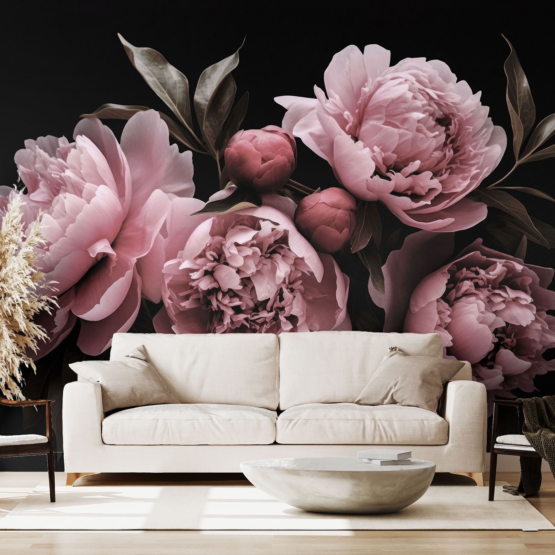 K&L Wall Art Vliestapete XXL Fototapete Natur Blumentapete große Naturtapete, floral, bedruckt, matt