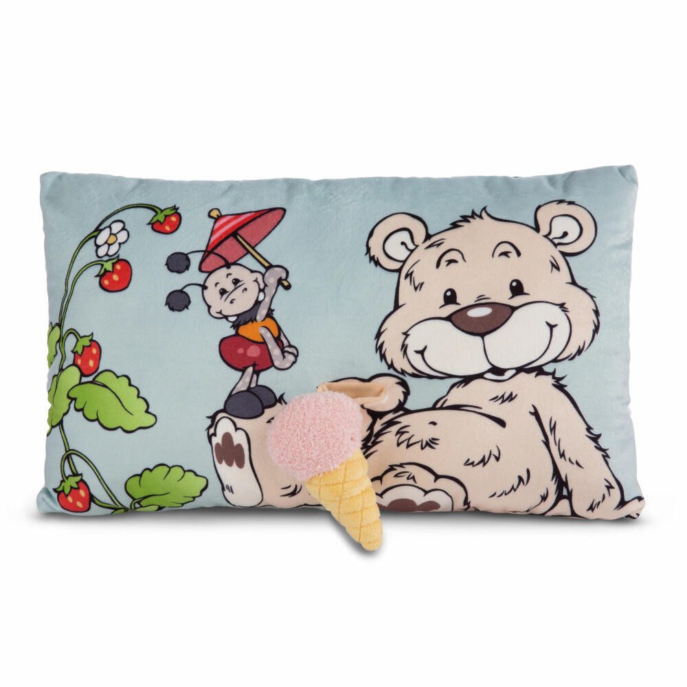 Nici Dekokissen NICI Green Bendix mit 2D Eis 43 x 25 cm