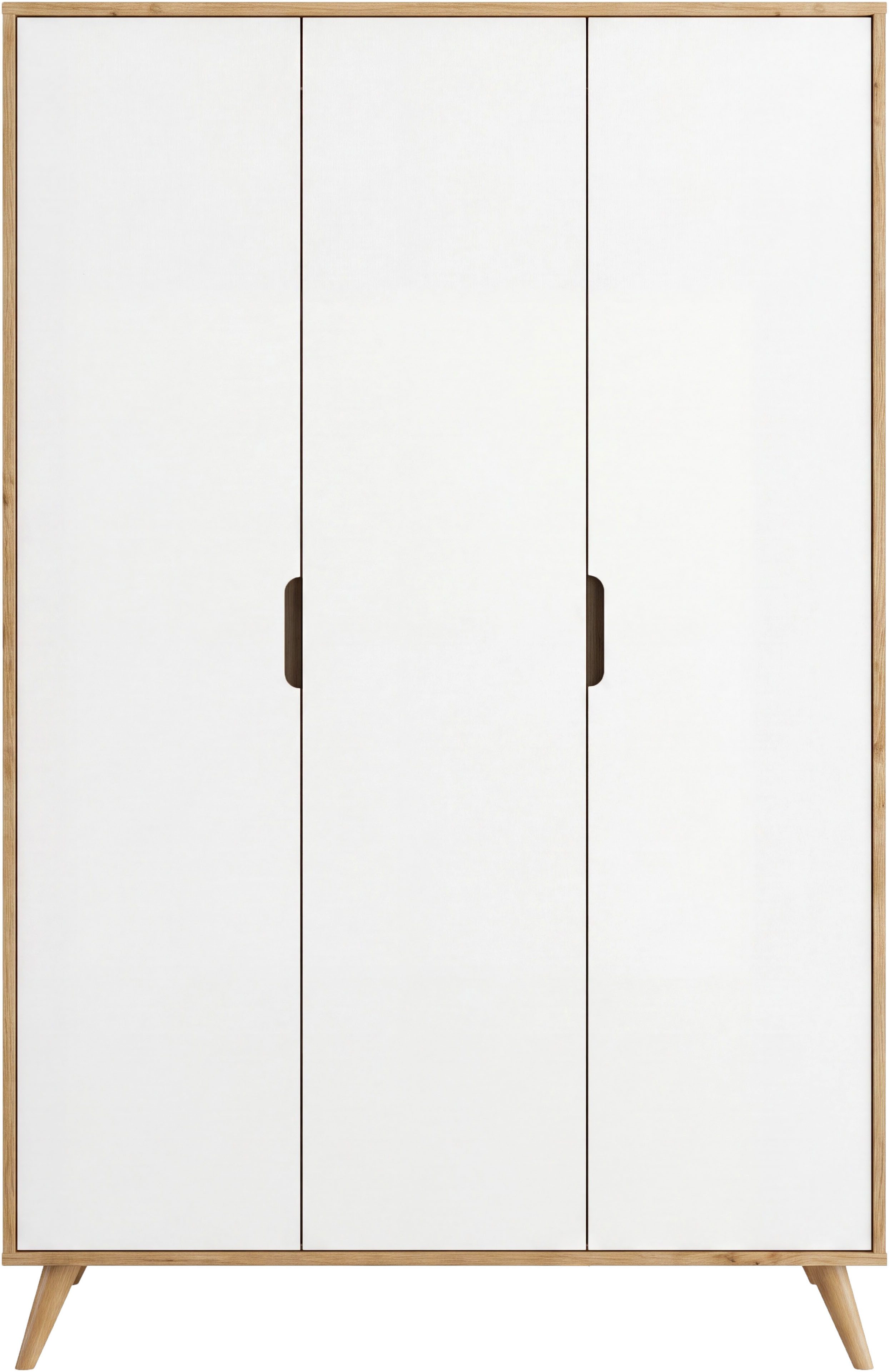 OTTO home Kleiderschrank TALVINNA, Schlafzimmerschrank,Garderobenschrank,Schrank,Dielenschrank (OTTO HOME TOPSELLER) 3-türig, Breite 120cm, 1 Kleiderstange, 2 feste & 2 variable Böden