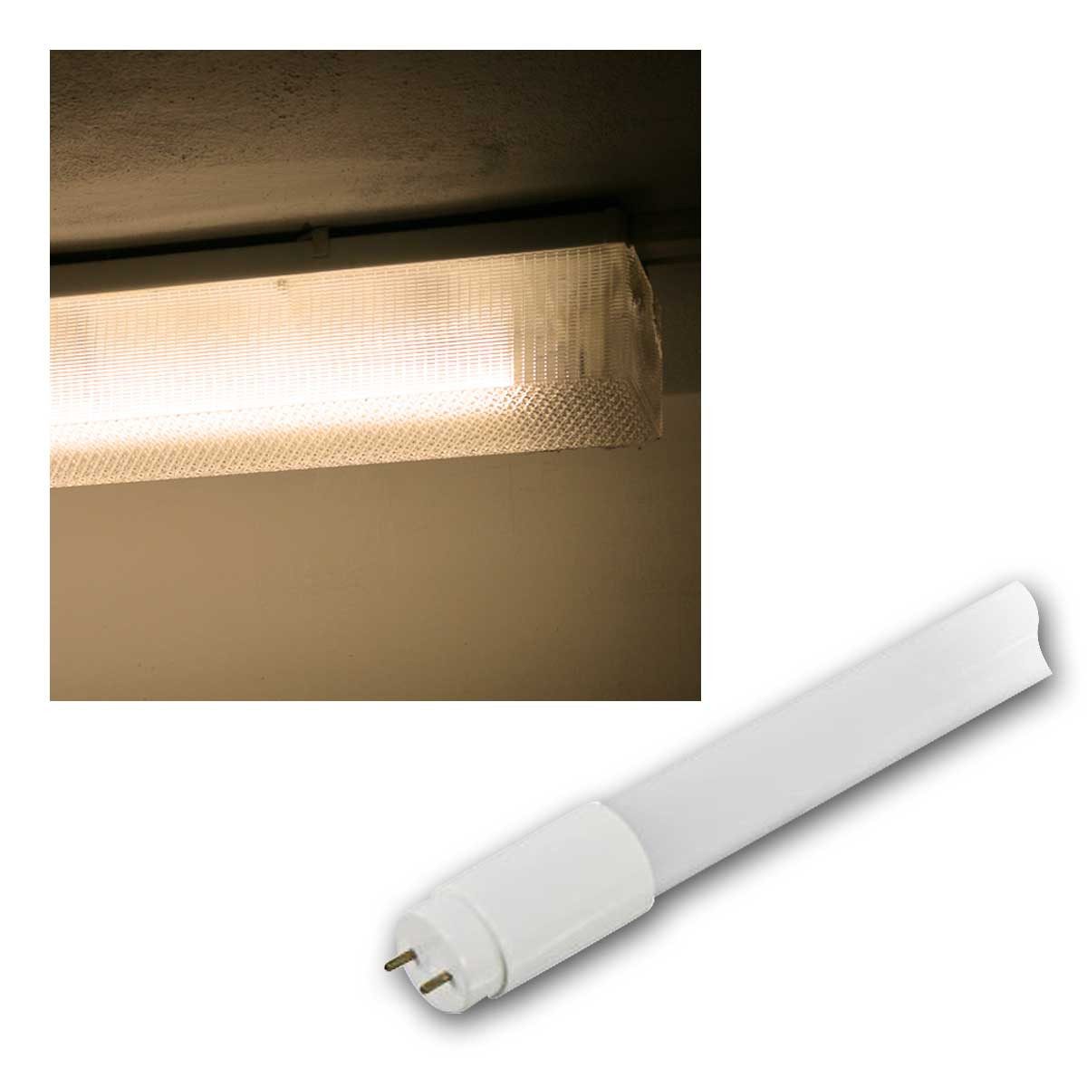 McShine LED-Leuchtmittel LED-Röhre, T8, 24W, 2300lm, 150cm, warmweiß, warmweiß