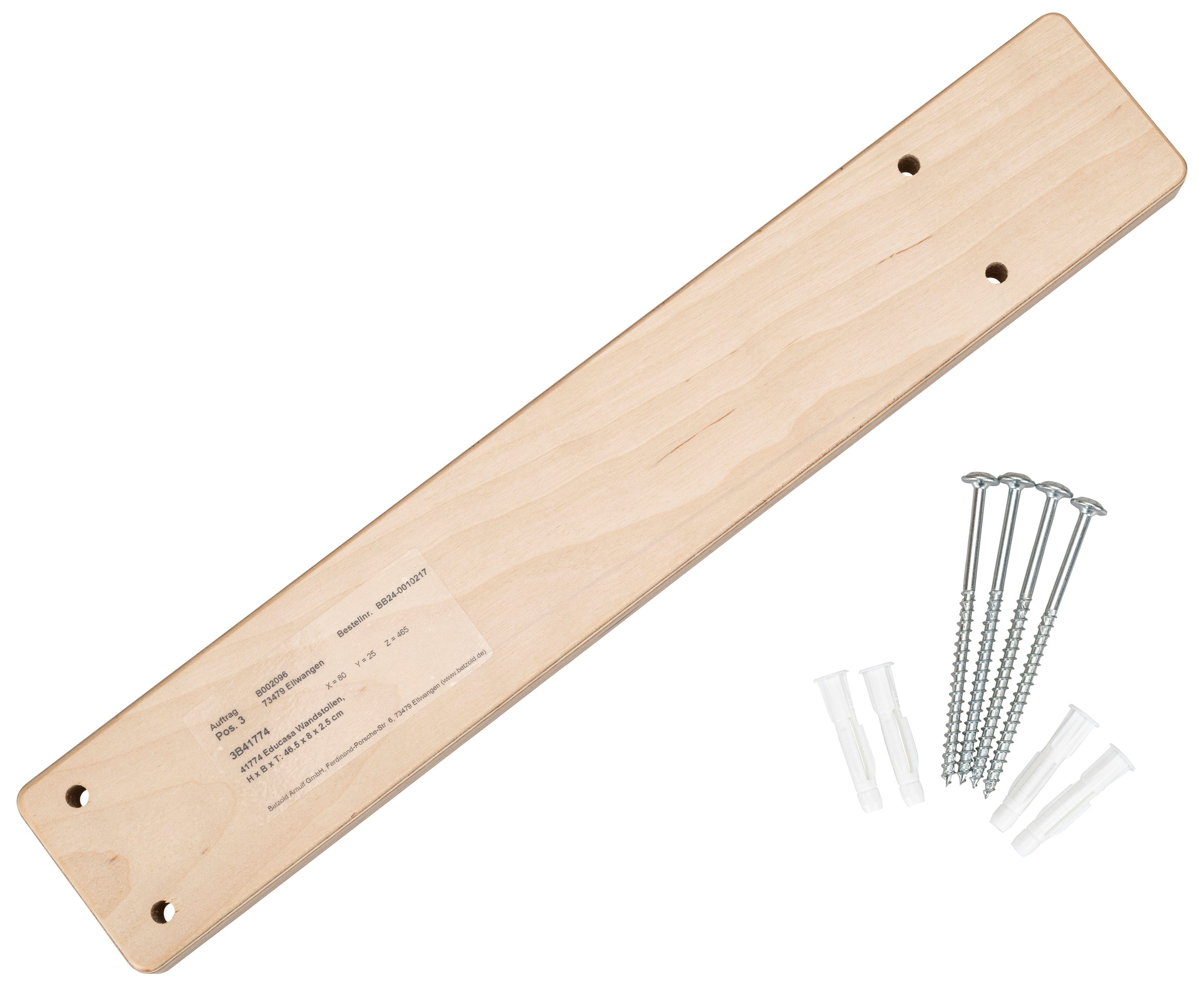 Educasa Möbelbeschlag Wandanschlussstollen