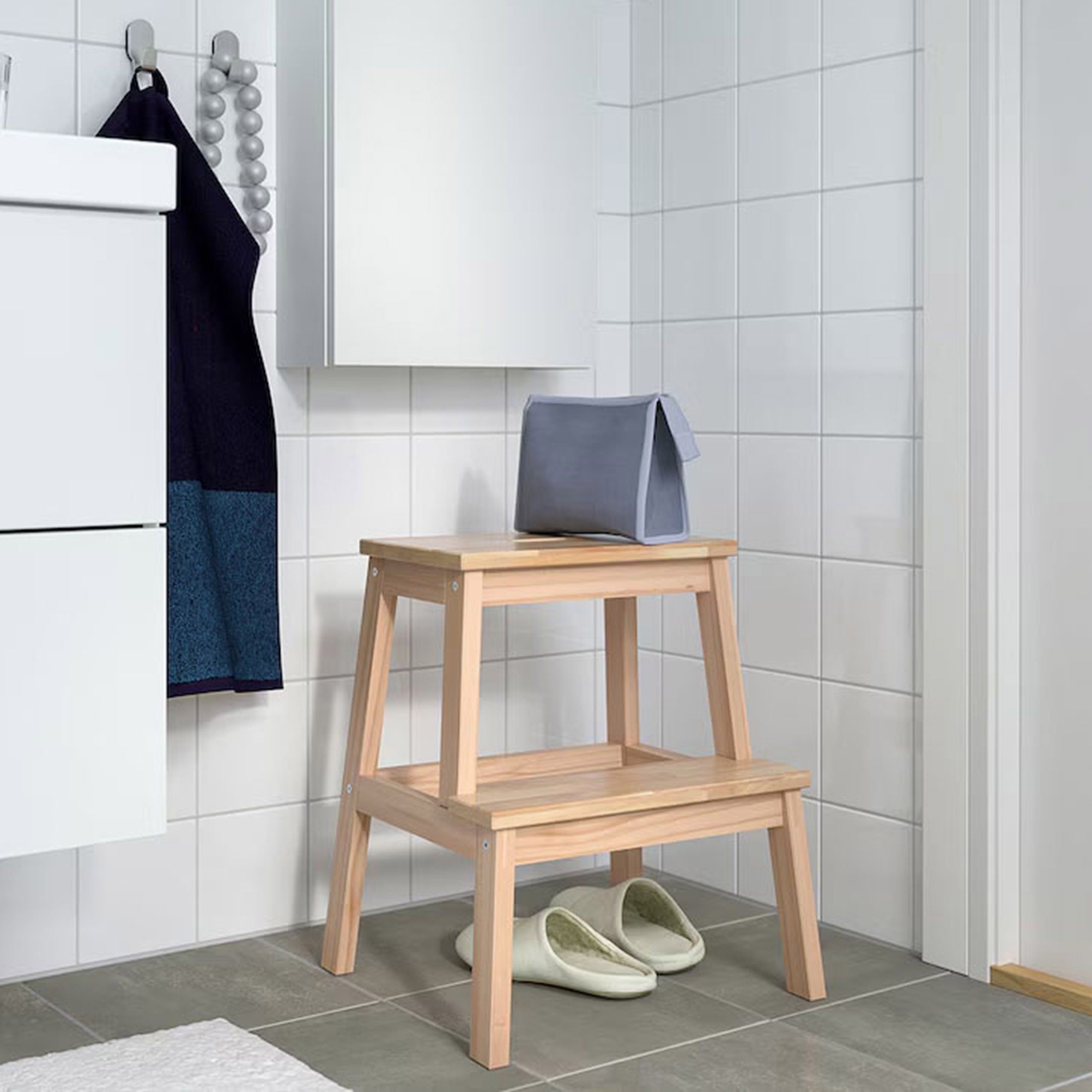 Sarcia.eu Tritthocker BEKVÄM Tritthocker, Buche, 50 cm IKEA