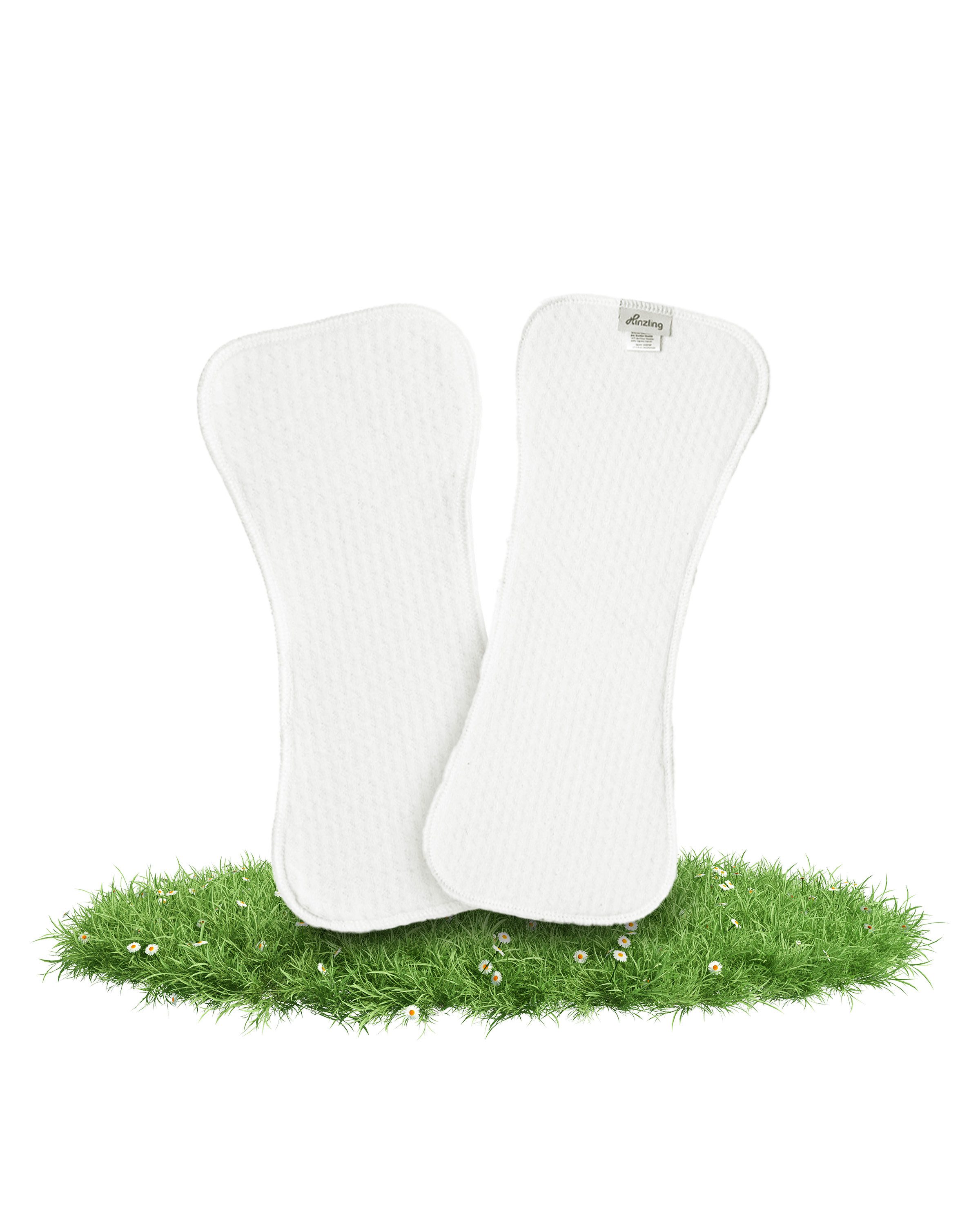 Hinzling Stoffwindeln Booster – 3-lagiger Saugkraftverstärker für Stoffwindeln – Waschbare