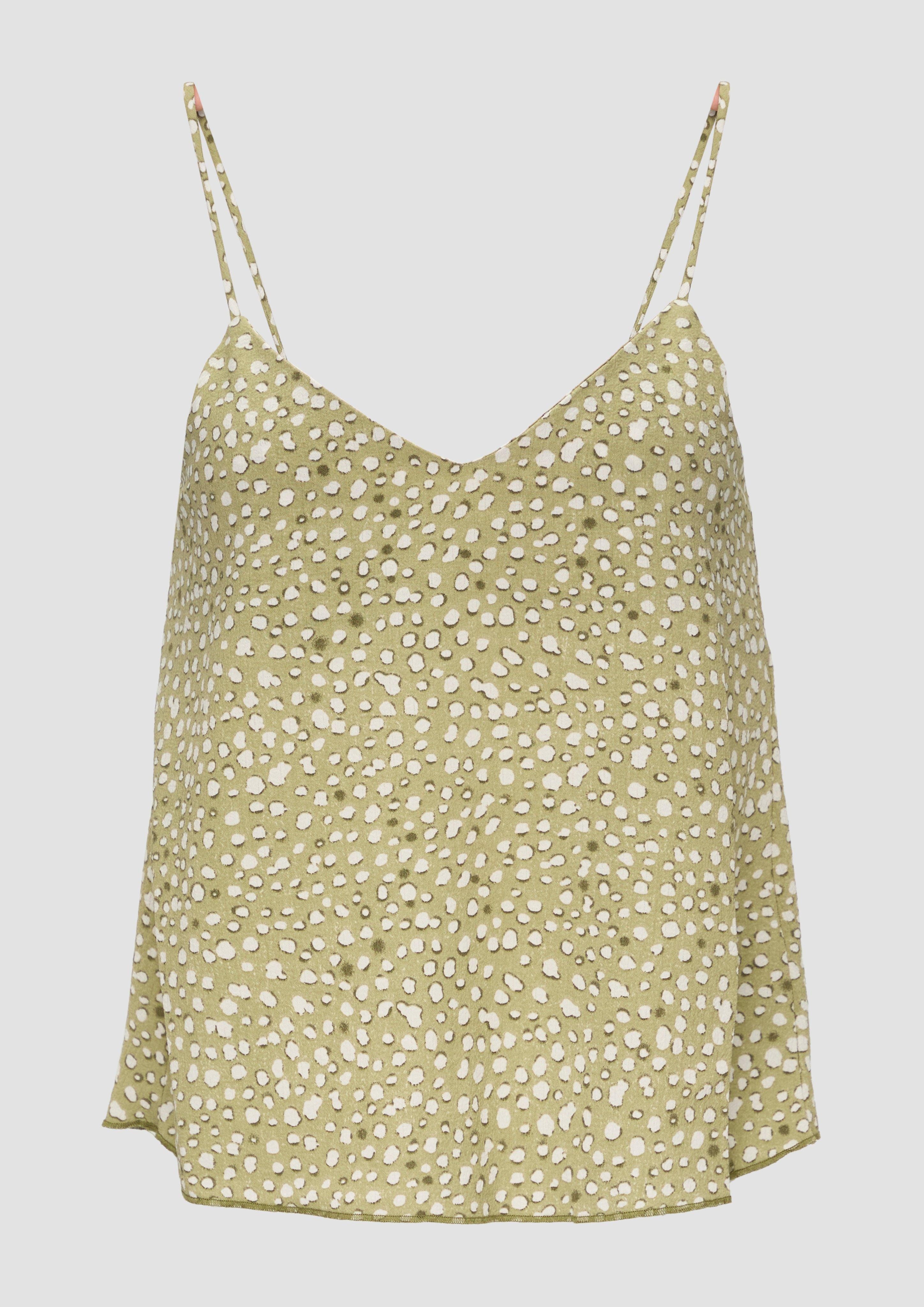 Shirttop Top mit All-over-Print