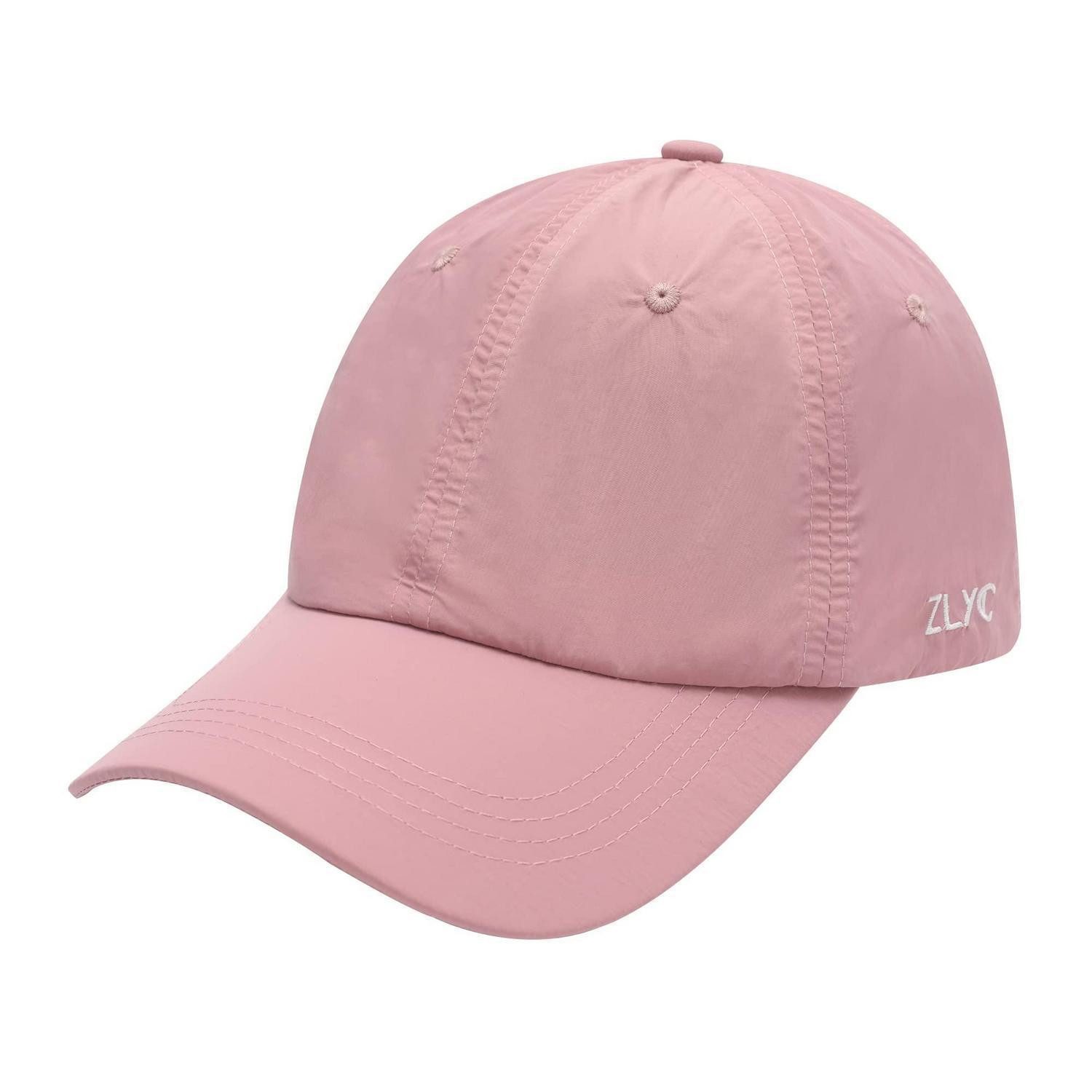LuxusKollektion Baseball Cap Baseballmütze Damen Sport Golf Tennis Einheitsgröße Einfarbig Rosa