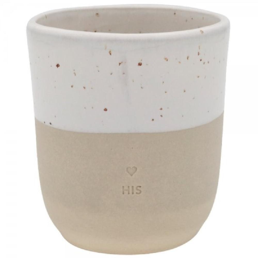 Eulenschnitt Tasse Becher His