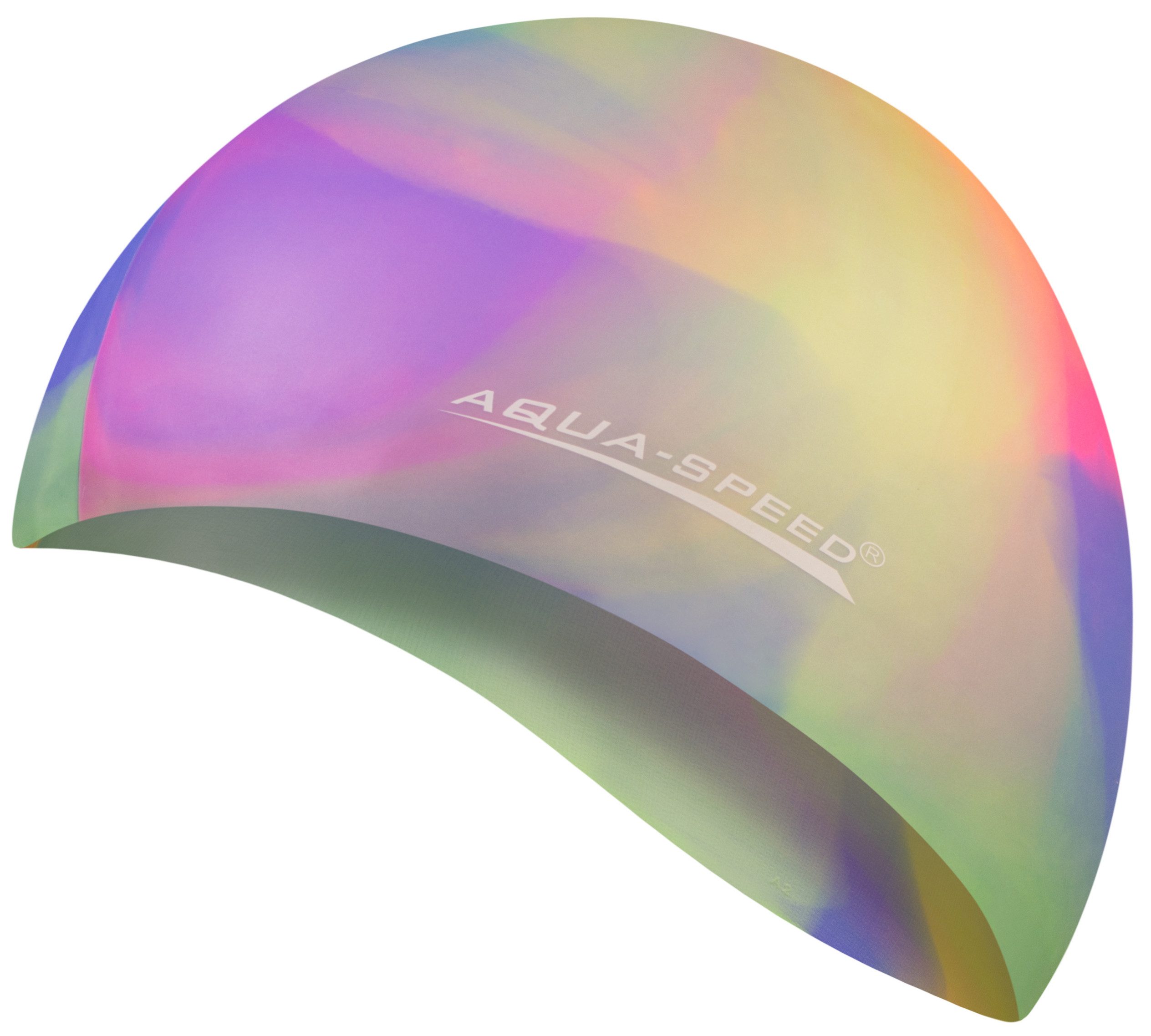Aqua Speed Badekappe Silikon Schwimmhaube – Buntes Batik-Design für Pool & Meer (Flexibel & passgenau – ideal für Erwachsene & Jugendliche), Für Damen, Herren & Kinder – optimale Passform für alle Größen