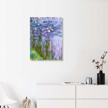 Posterlounge Alu-Dibond-Druck Claude Monet, Seerosen III, Wohnzimmer Malerei