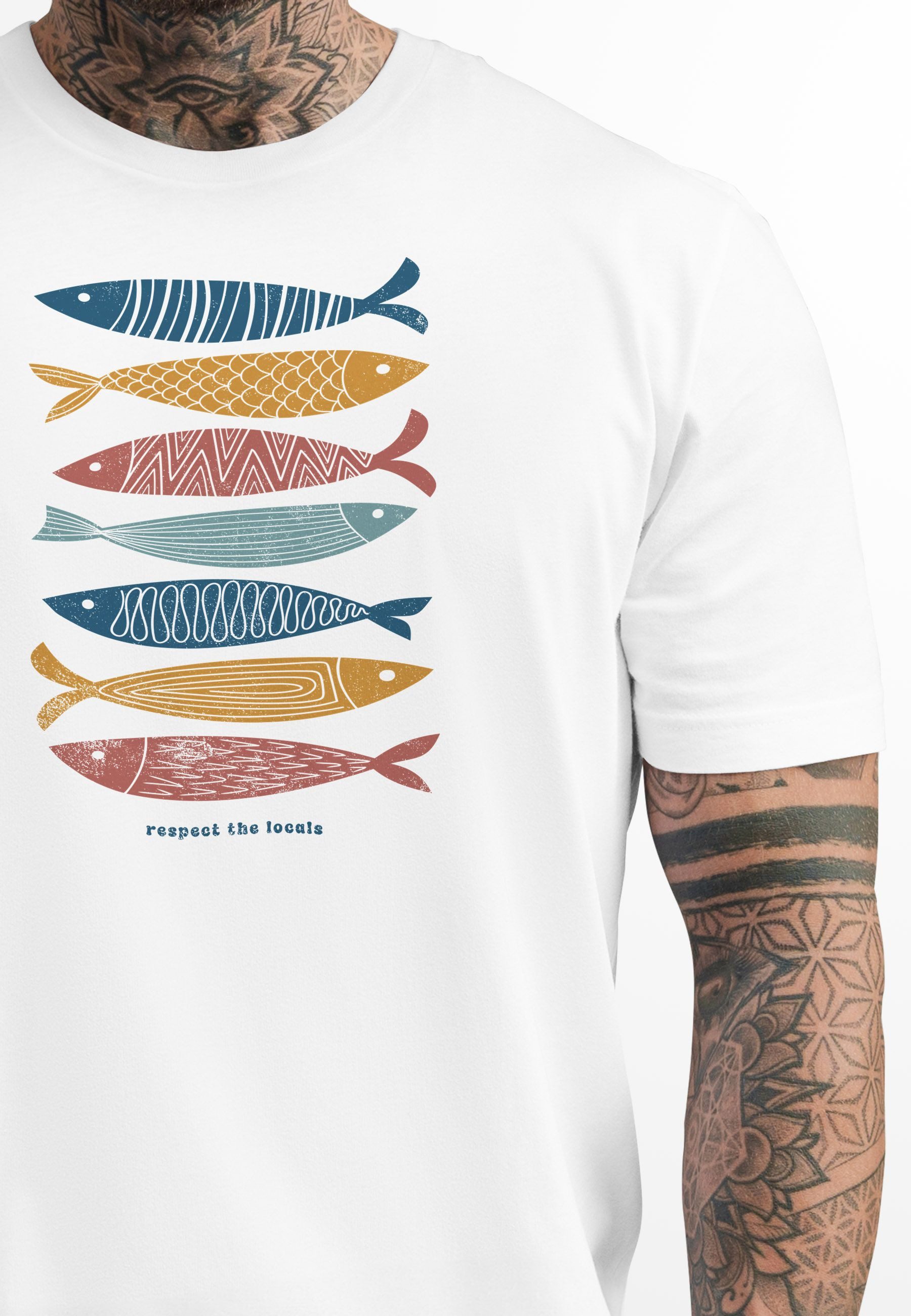 Neverless Print-Shirt Herren T-Shirt Motiv Maritim günstig online kaufen