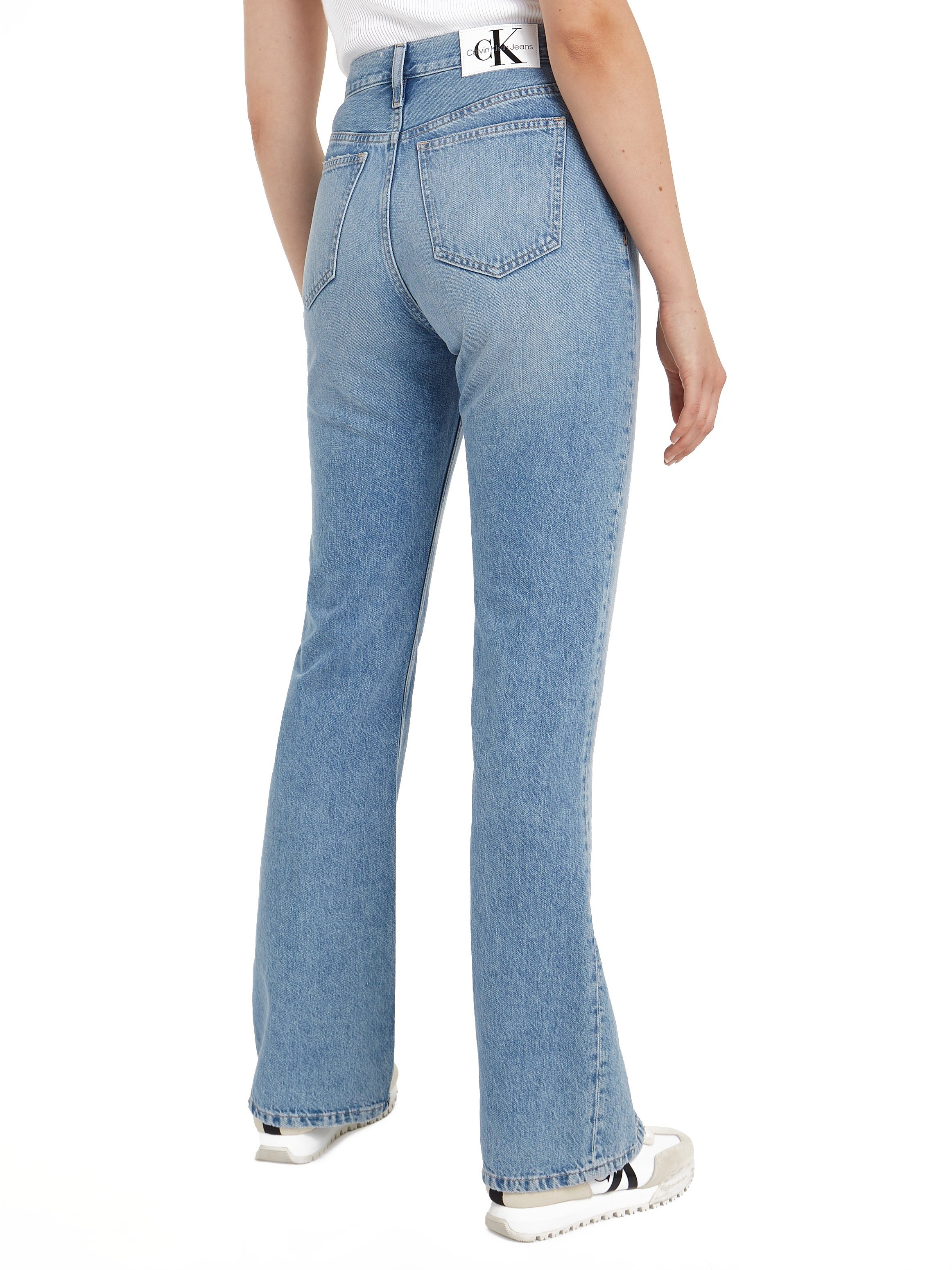 Calvin Klein Jeans Bootcut-Jeans AUTHENTIC BOOTCUT mit Markenlabel günstig online kaufen