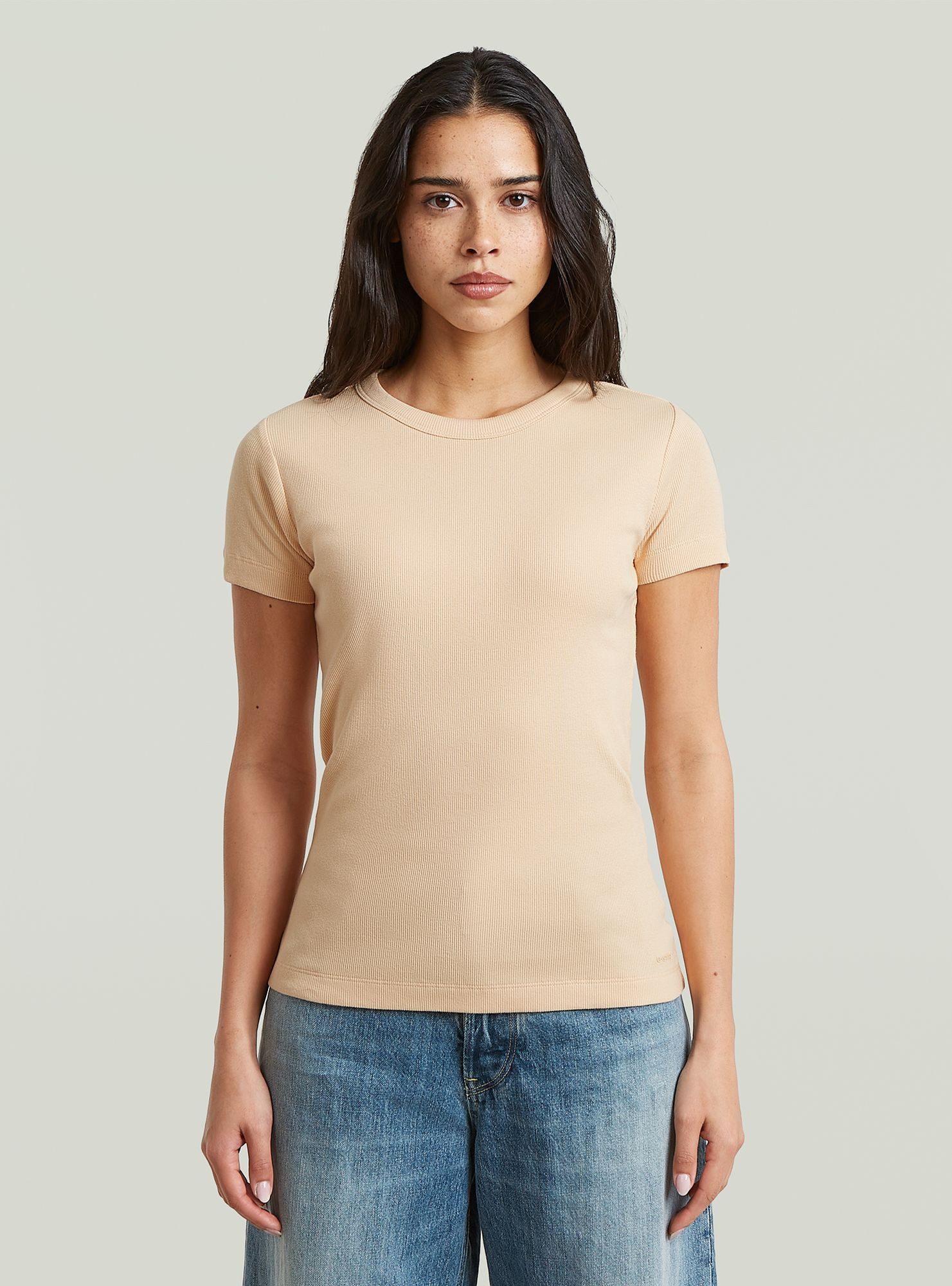 T-Shirt Slim Rib T-Shirt