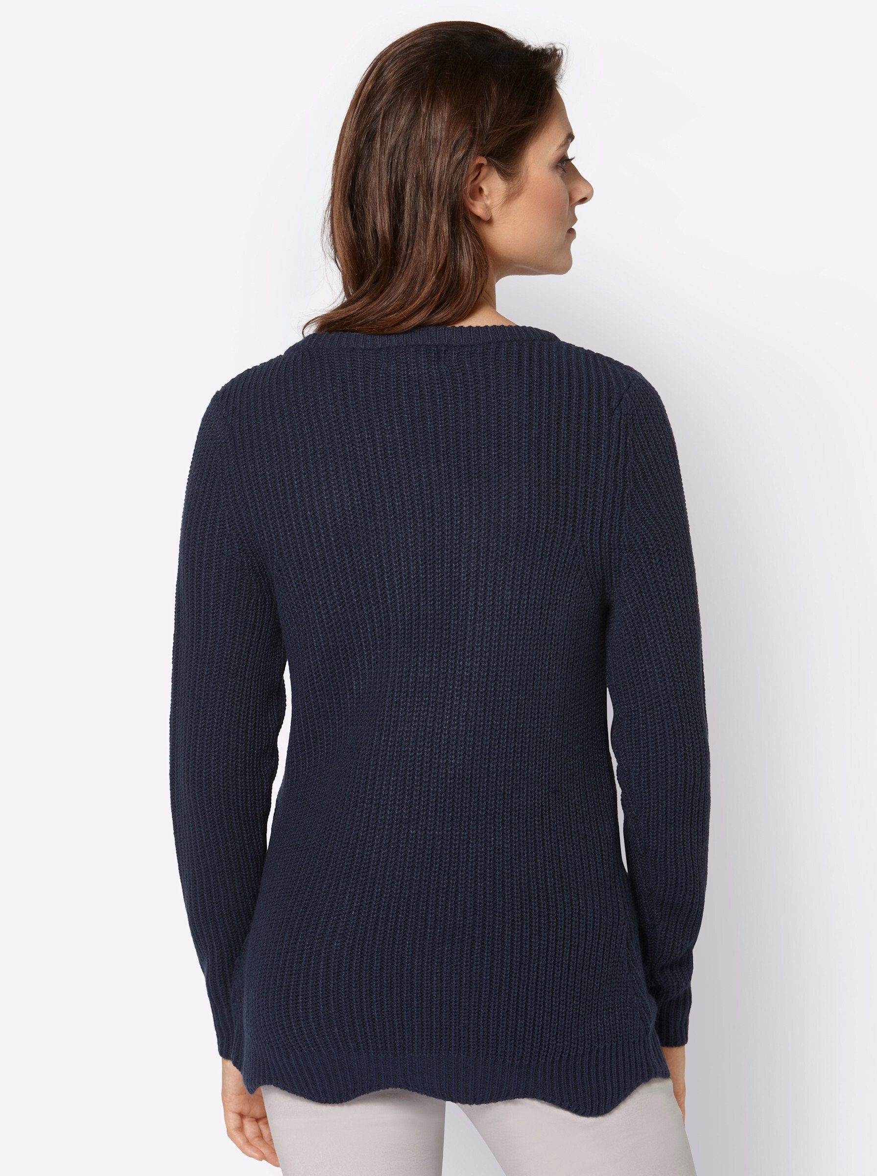 marine WEIDEN WITT Strickpullover