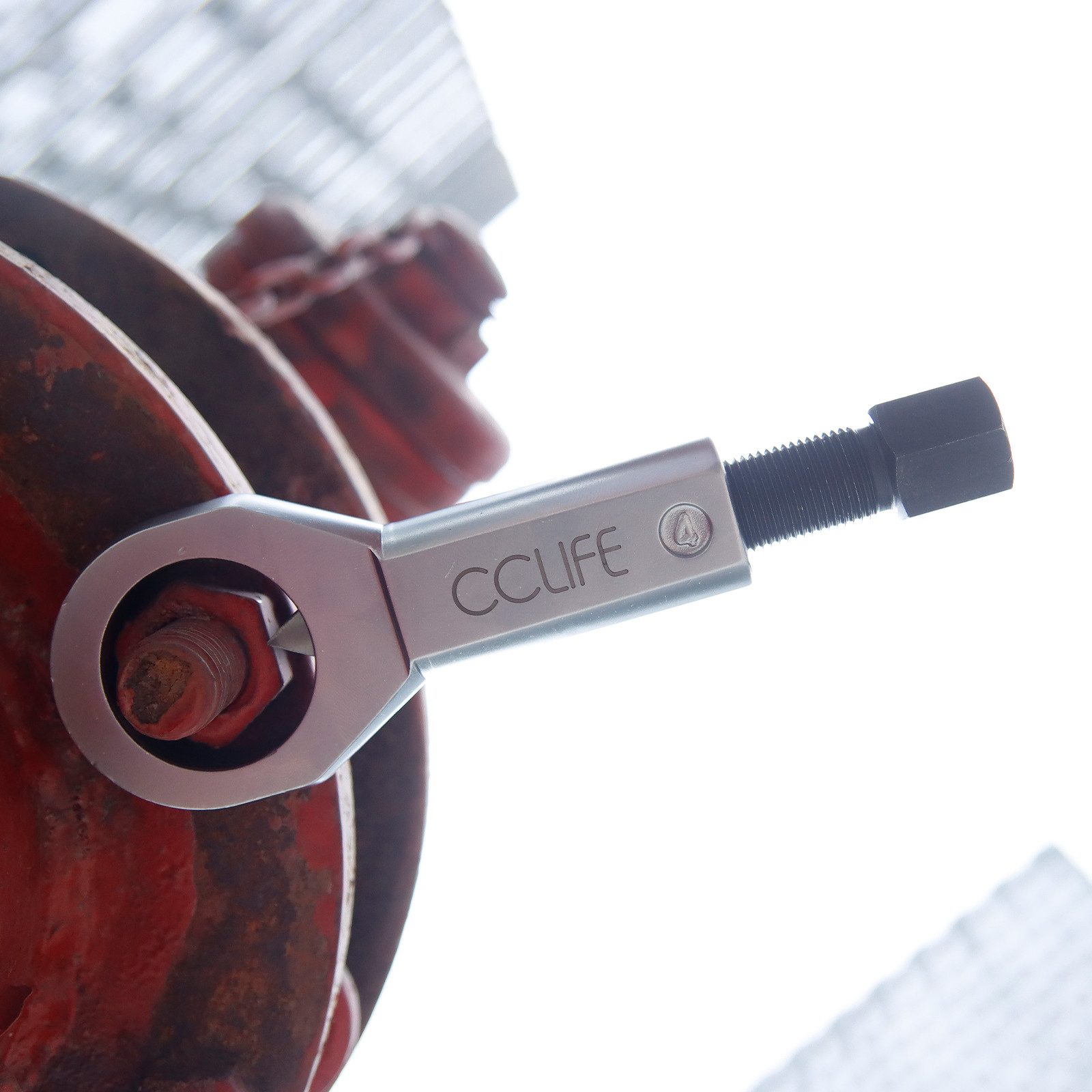 CCLIFE Montagewerkzeug Mutternsprenger Mutter Entferner Werkzeug 12-16mm Nuss Splitter, L: 9.6 cm, (1-tlg)