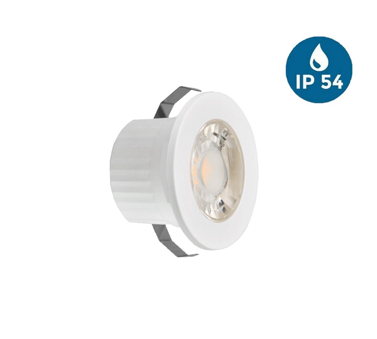 für Spot Einbauleuchte LED außen IP54 Einbauspot W 3 Spot Mini Braytron Einbauspot LED Spotlight Einbaustrahler innen Weiß Wasserdicht 240, Mini Einbaustrahler und