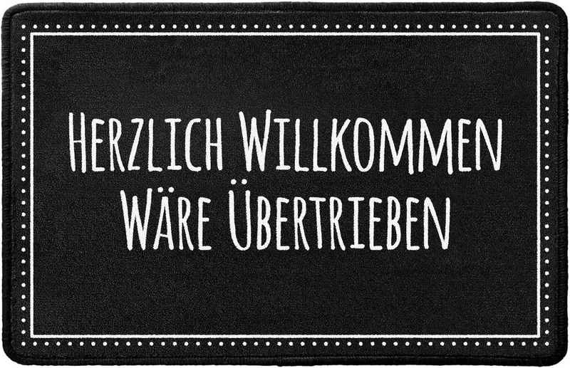 Fußmatte Pechkeks Fussmatte "Herzlich Willkommen wäre übertrieben", Pechkeks