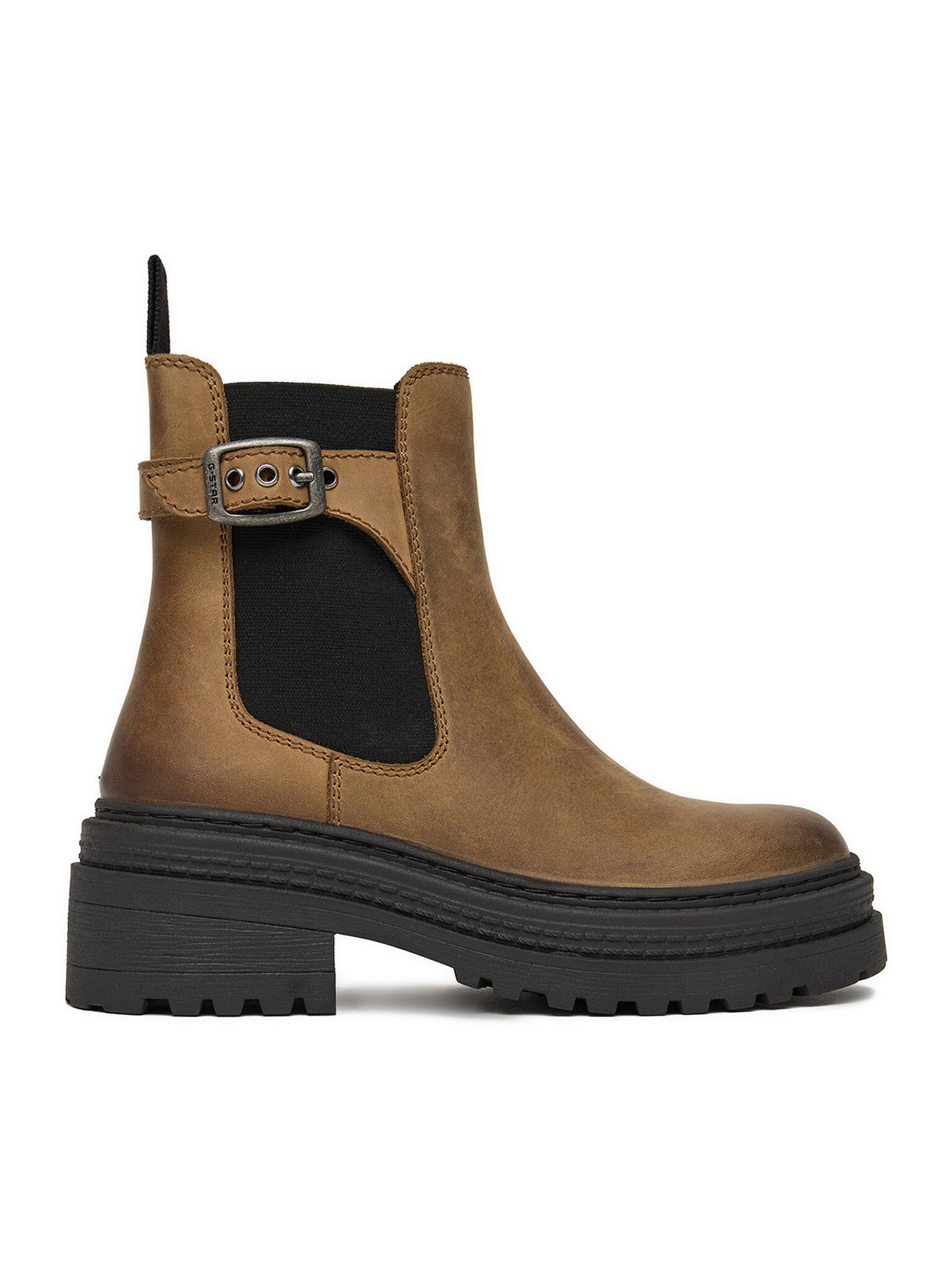 G-STAR G Star Raw Damenschuhe Brown CEO-WI34-ALASKA Chelseaboots