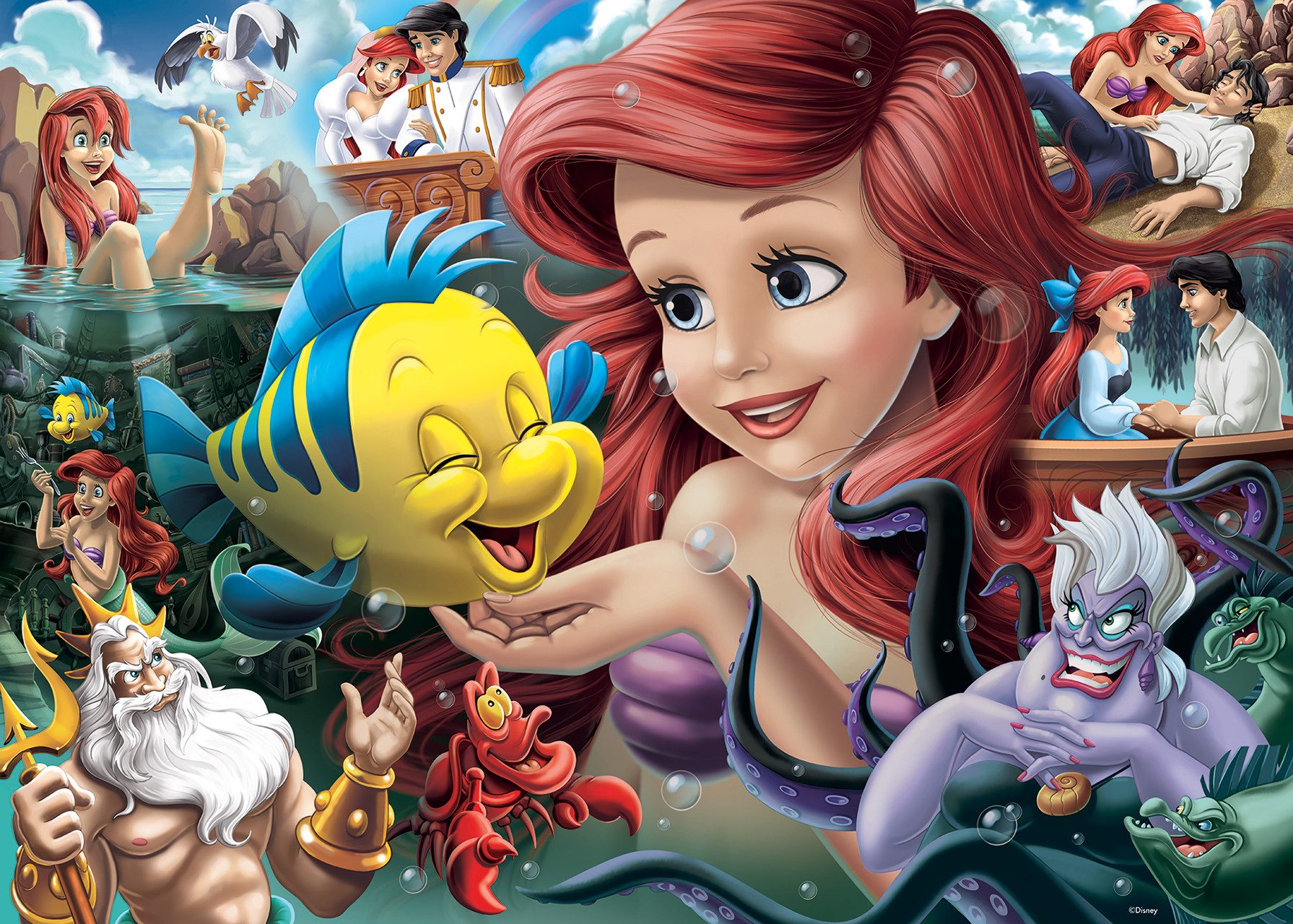 Ravensburger Puzzle Collector's Edition - Disney Princess, Arielle, die Mee günstig online kaufen