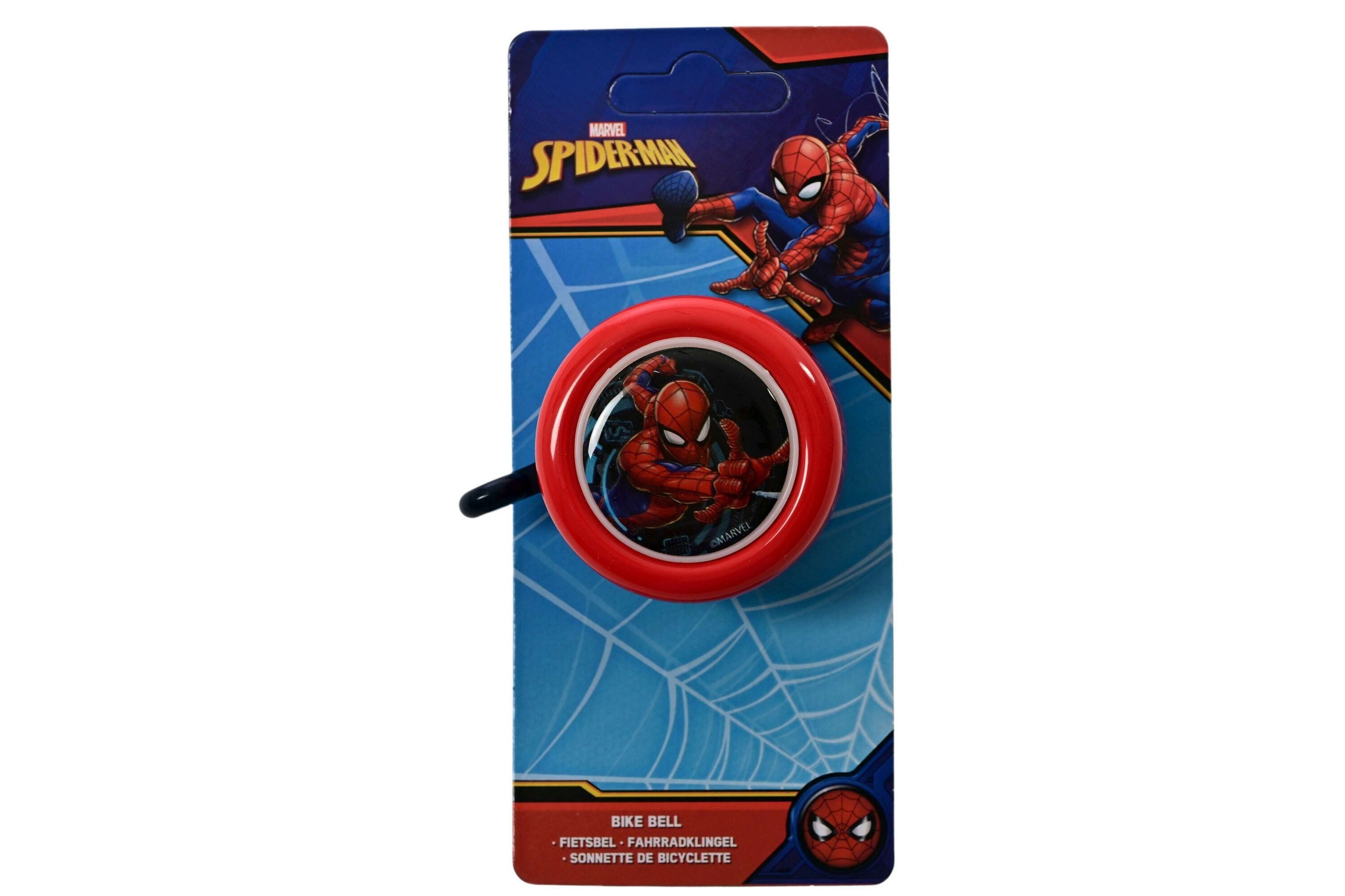 Volare Fahrradklingel Spider-Man Fahrradklingel – Jungen – Rot