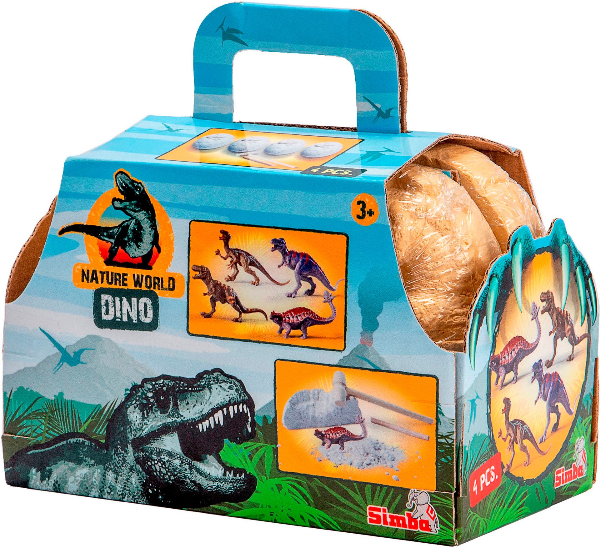 SIMBA Experimentierkasten Natur World, Dinos zum Ausgraben