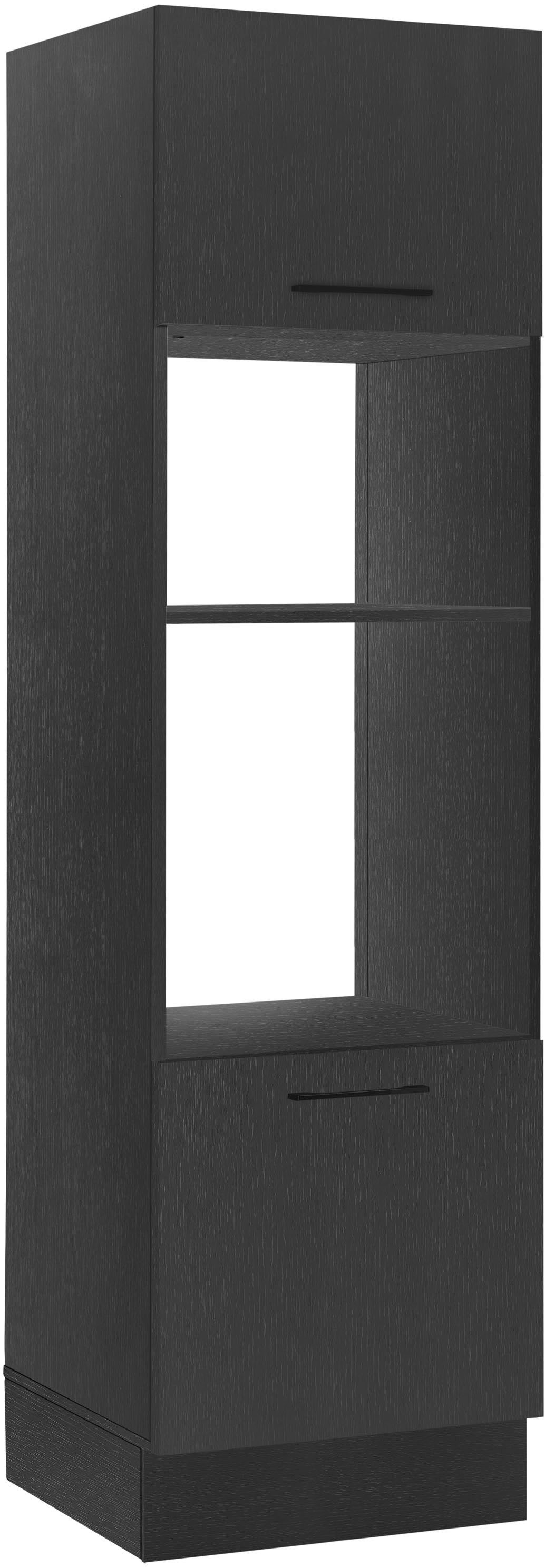 BASIC by Balculina Backofenumbauschrank Turin (1-St) Breite 60 cm, wahlweise in schwarz matt oder weiß matt