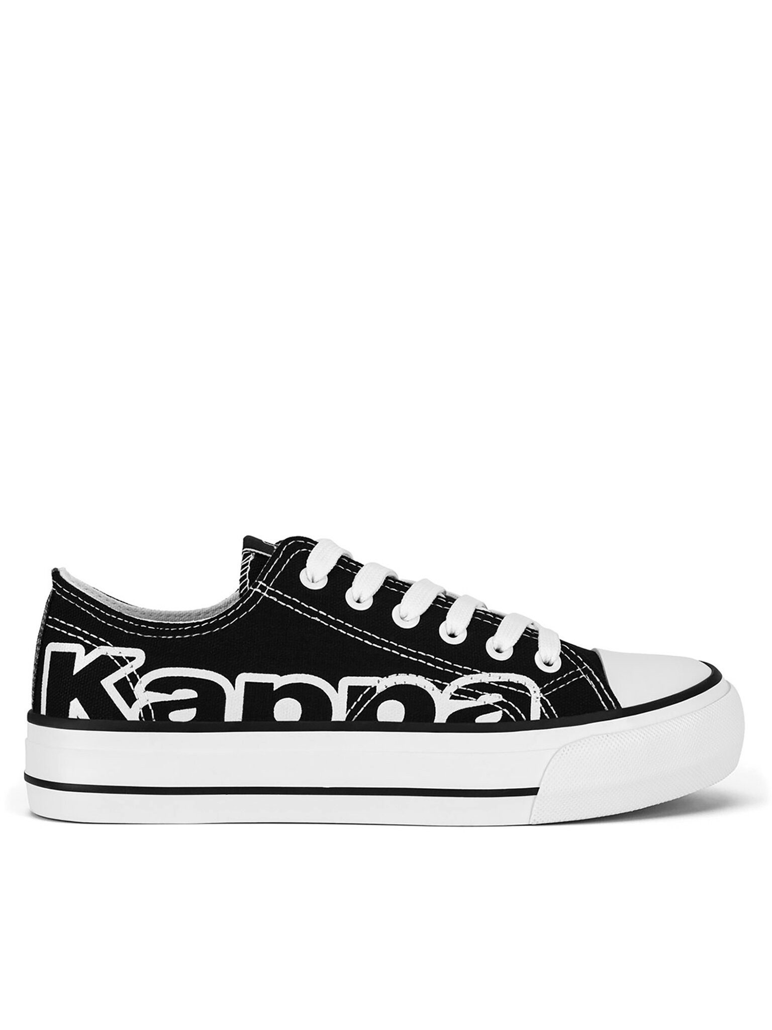 Kappa Sneakers aus Stoff Damen YL201409 Schwarz Sneaker