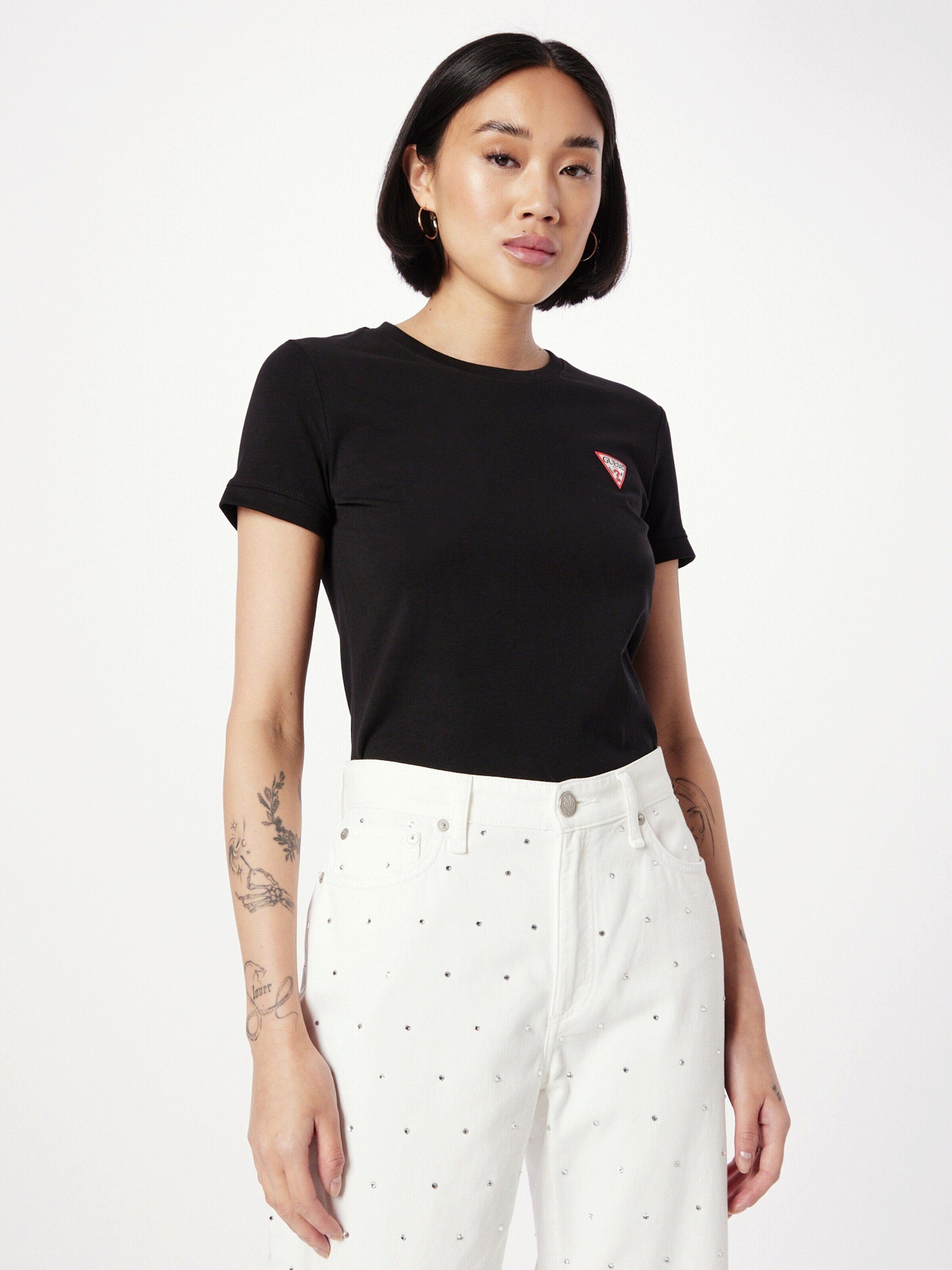 Guess T-Shirt (1-tlg) Plain/ohne Details – Bild 2 von 5