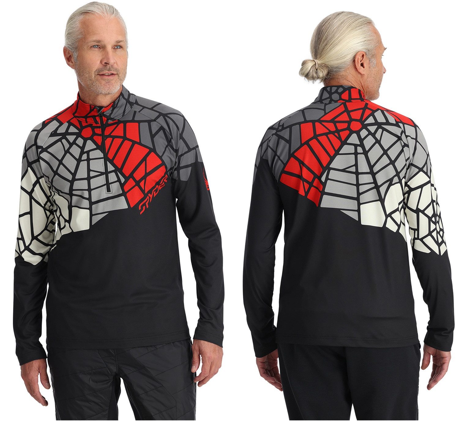 Spyder Rollkragenpullover Spyder Vital 1/2 Zip Herren Skirolli Funktionsshi günstig online kaufen