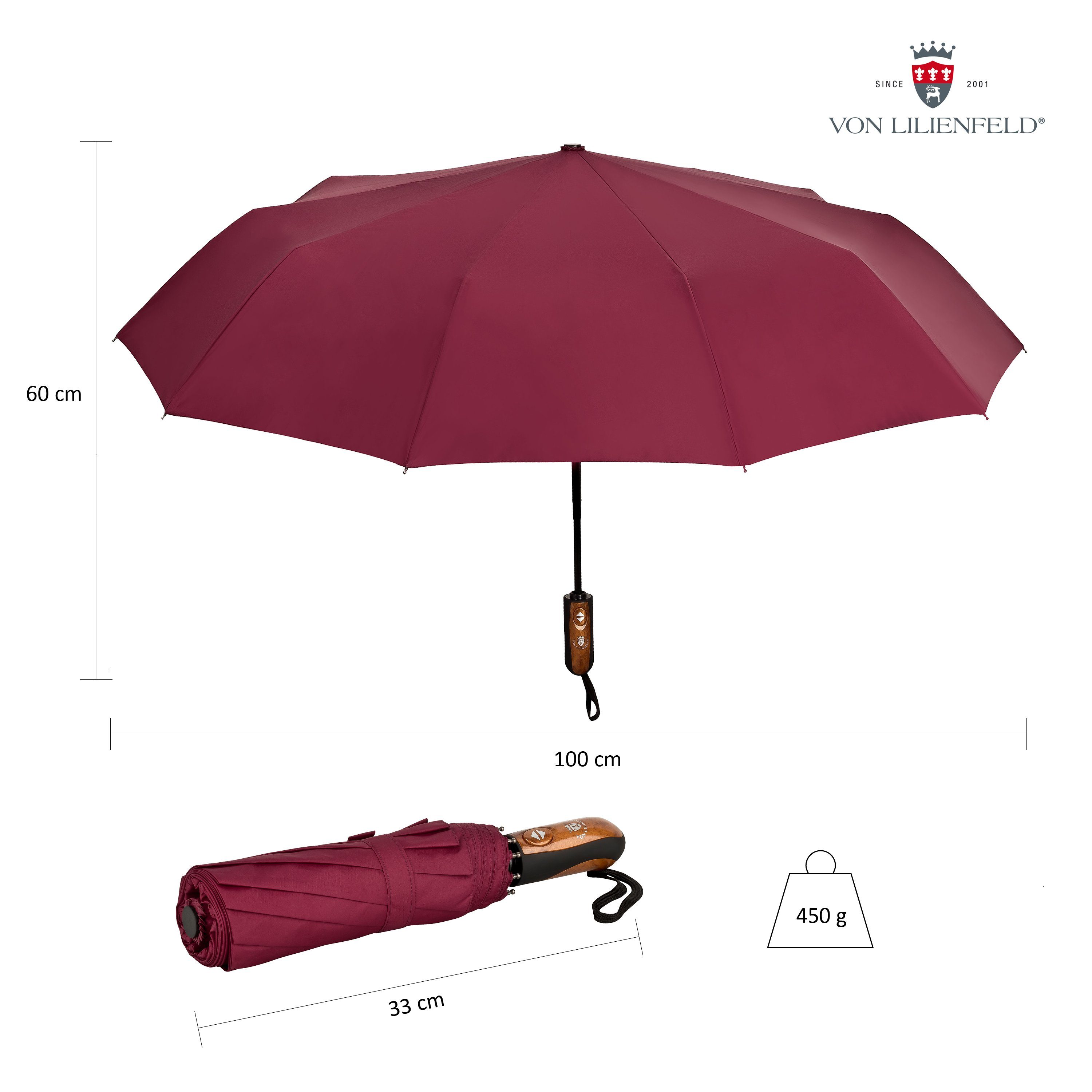 von Lilienfeld Taschenregenschirm Schirm Clark mit günstig online kaufen