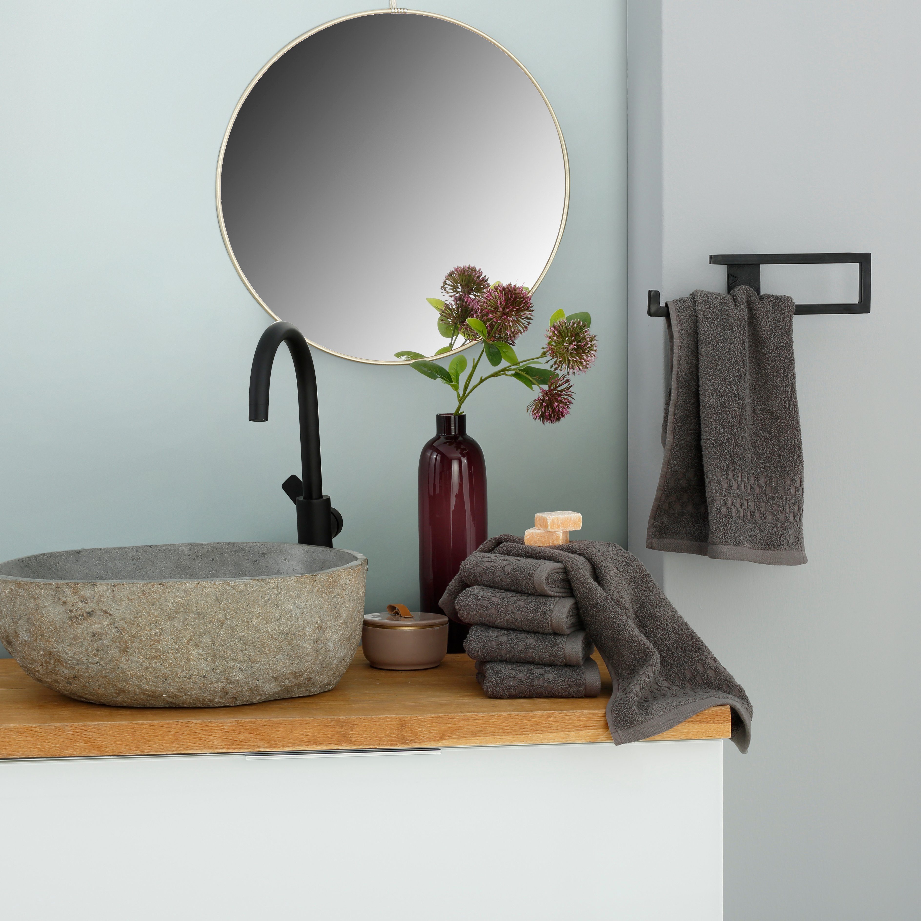 my home Gästehandtücher Regona, Gästehandtücher 30x50cm, flauschig und weic günstig online kaufen