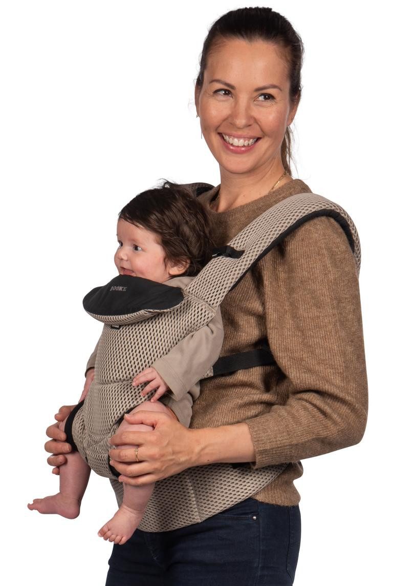 Dooky Babytrage Babytrage Urban Comfort Grey Sapphire, Kindertrage für Baby & Kind (1-tlg)