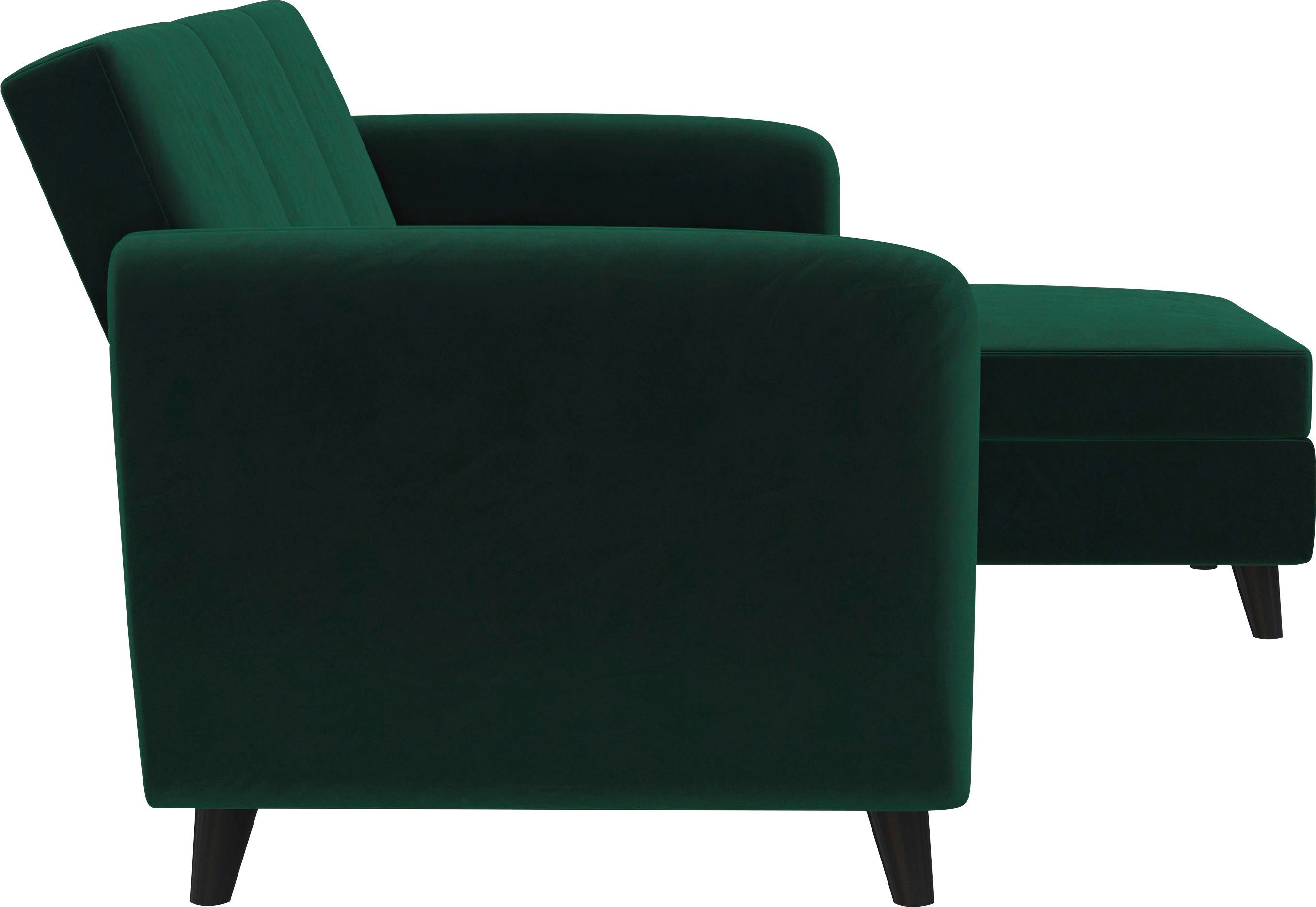 Breite Sitzhöhe Rückenlehne, Farbvarianten, verschiedene dunkelgrün cm, Dorel 43 219 Home cm Perry, Ecksofa