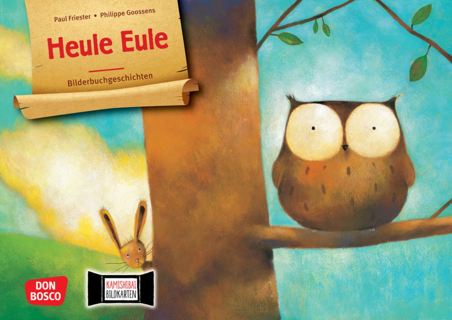 Heule Eule. Kamishibai Bildkartenset / Paul Friester