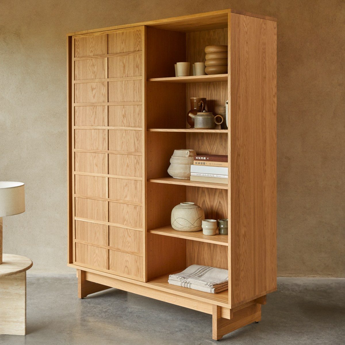 Tikamoon Buffet Schrank Miu aus Eiche