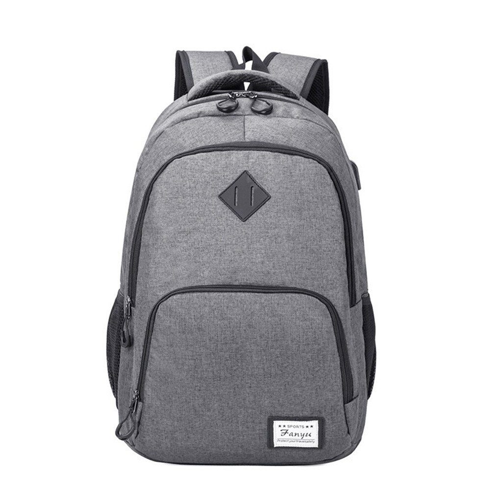 XDeer Rucksack Tagesrucksack mit 15.6Zoll Laptopfach,Schuletasche,Reiserucksack,Laptoprucksack,Basics Melange,Rucksack 22 Zoll (Set), Gepäck Serie BASICS Daypack Melange, Modischer Rucksack