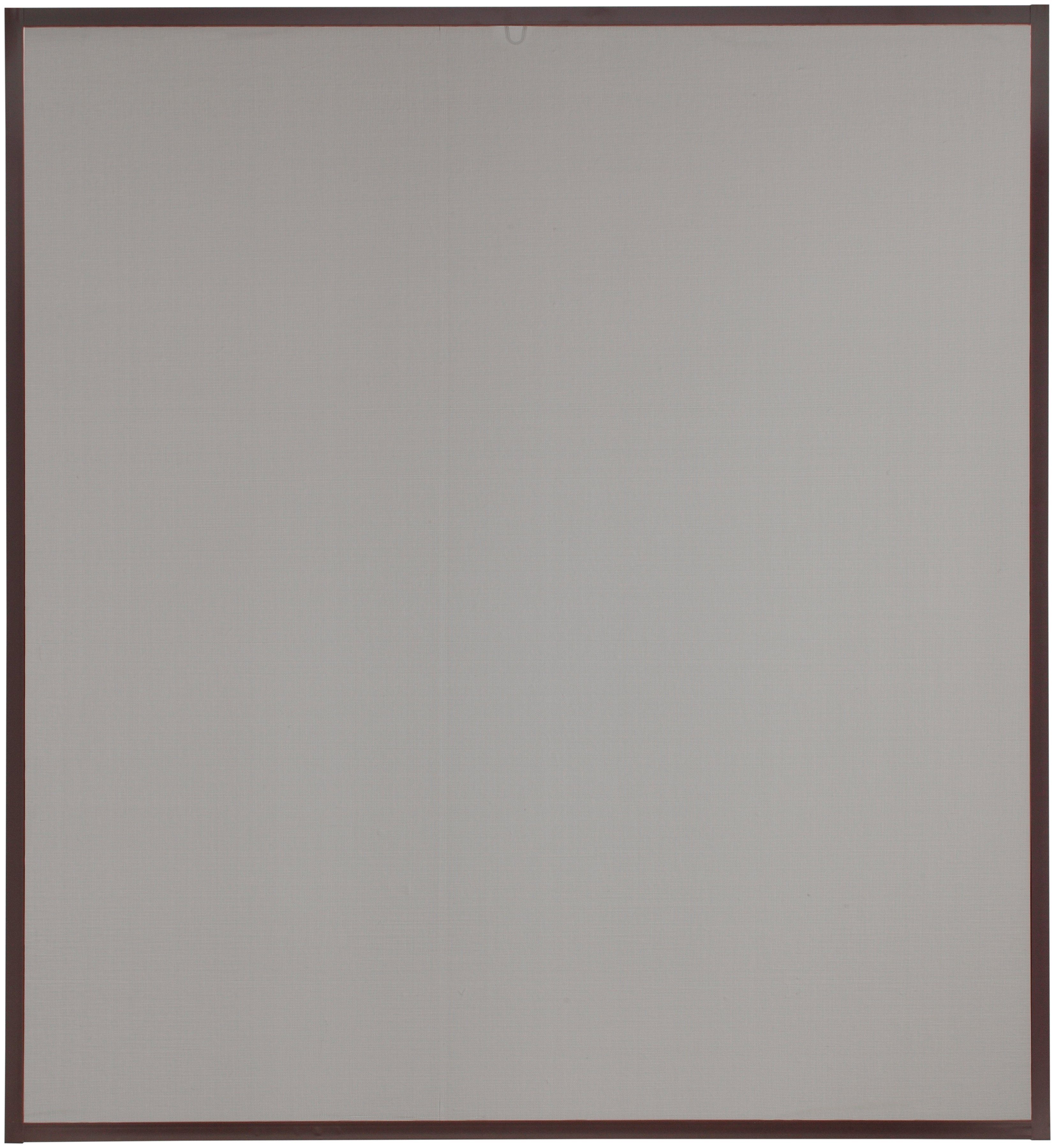 SLIM, international hecht braun/anthrazit, Insektenschutz-Fensterrahmen BxH: MASTER 150x160 cm