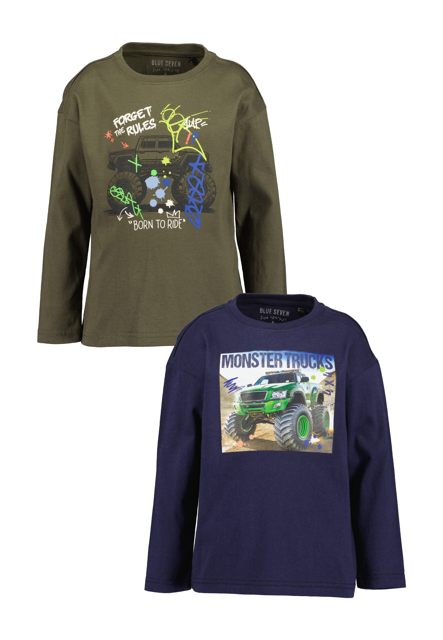 Blue Seven Langarmshirt 2er Pack Langarmshirts