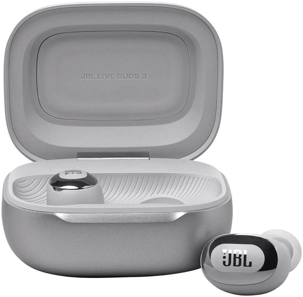 JBL LIVE BUDS 3 wireless In-Ear-Kopfhörer (Adaptive Noise-Cancelling, Hi-Res, Multi-Point-Verbindung, A2DP Bluetooth, True Adaptive Noise Cancelling, IP55, Pers – Bild 2 von 5