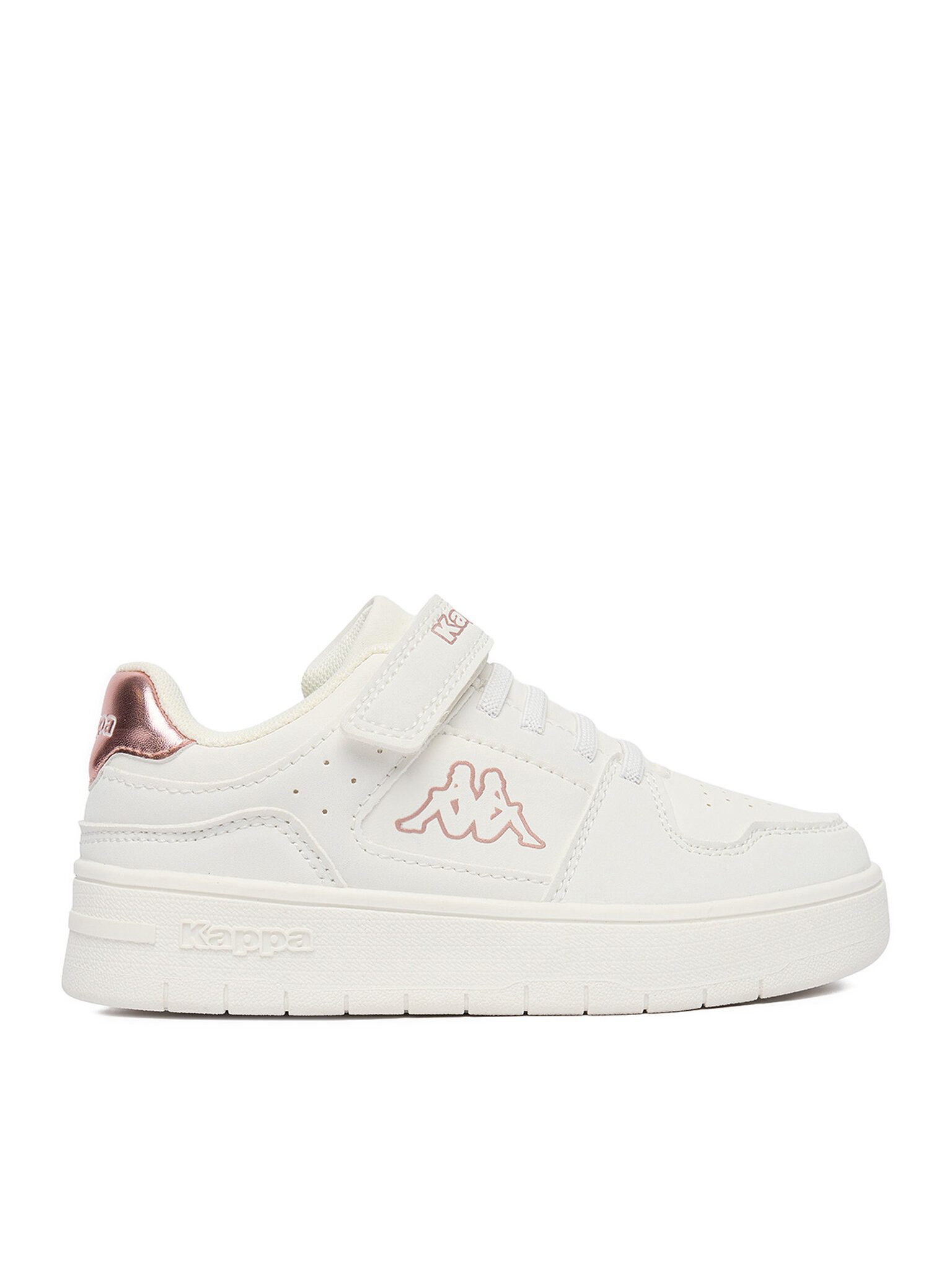 Kappa Kappa Girl Sneakers Weiß KAPPA-CEOWB-YG240060-01S Weiß Pink Sneaker