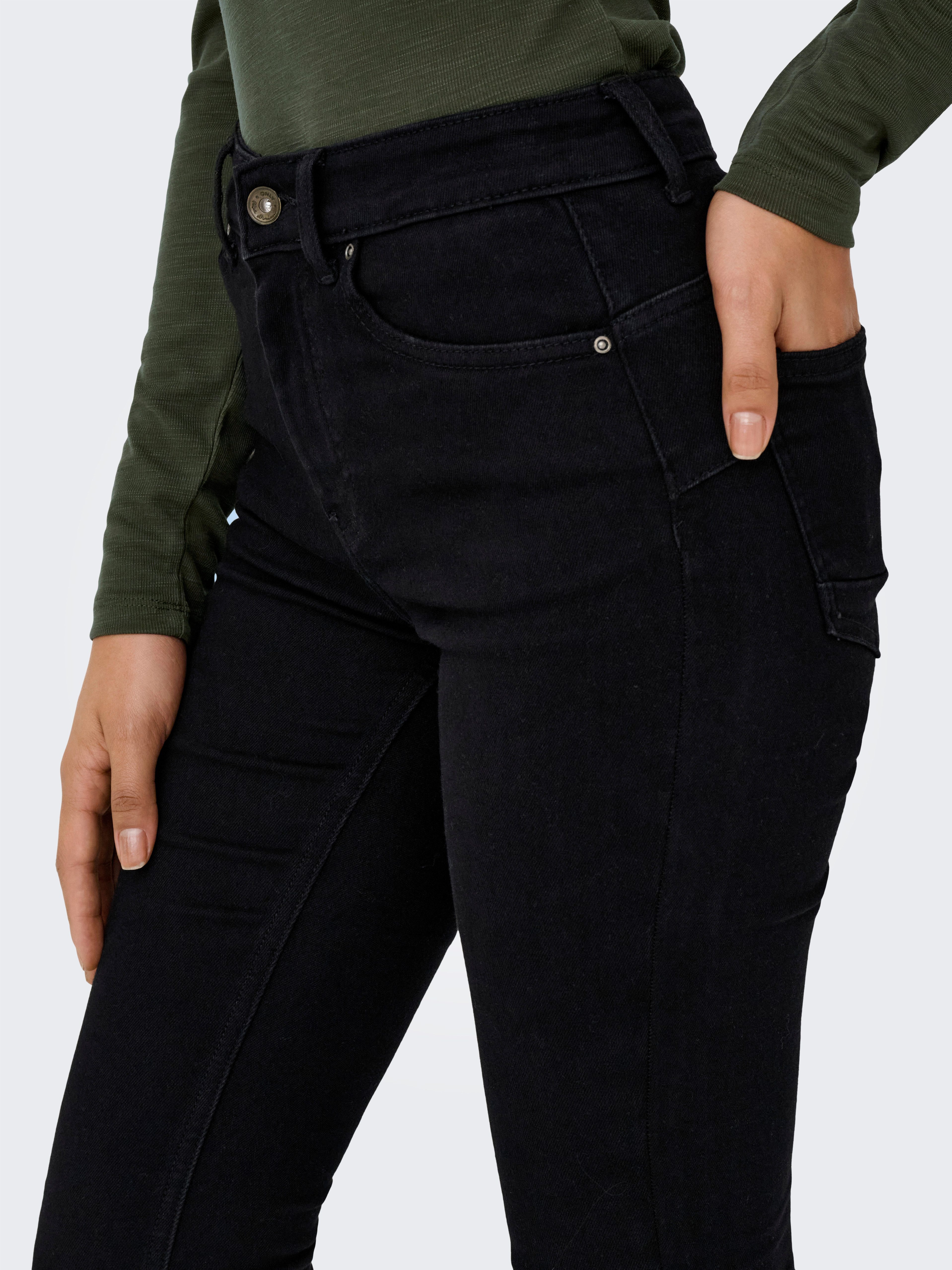 ONLY Skinny-fit-Jeans ONLLULU HW SKINNY PUSH UP MAS070 BF DNM günstig online kaufen