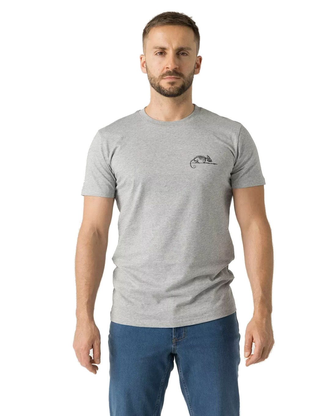 Helikon-Tex T-Shirt T-Shirt (Helikon-Tex Logo) - Mid Grey Melange