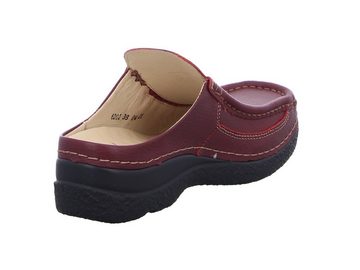 WOLKY Roll-Slide red Clog