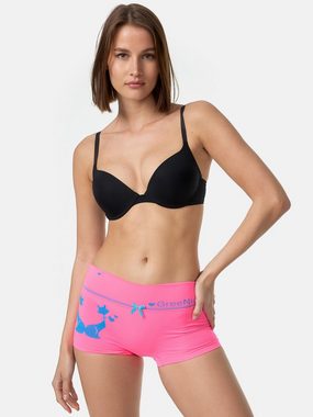 TEXEMP Panty 6er Pack Damen Panty Boxershorts Unterwäsche Mikrofaser Unterhose (6-St., 6er-Pack) Ohne kratzenden Zettel