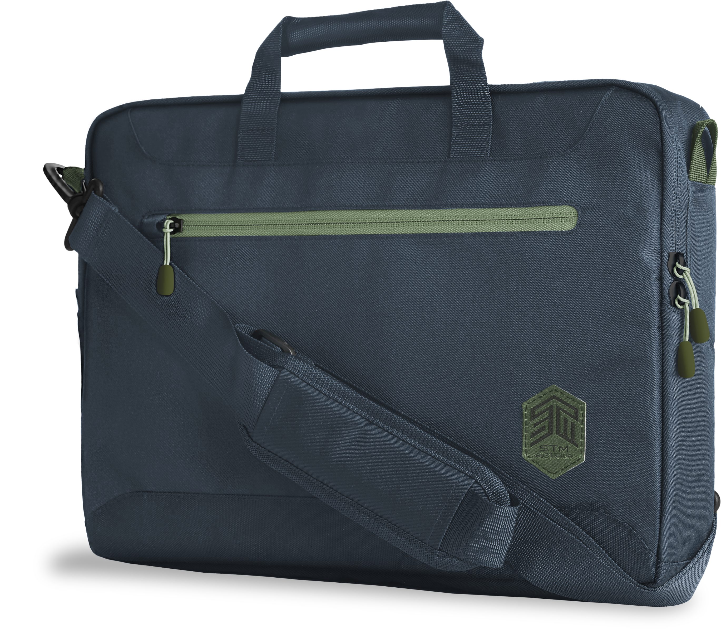STM Goods Laptoptasche ECO Brief 16" Laptoptasche, Aus recyceltem Polyester, Schultergurt, Leichtgängige Reißverschlüsse