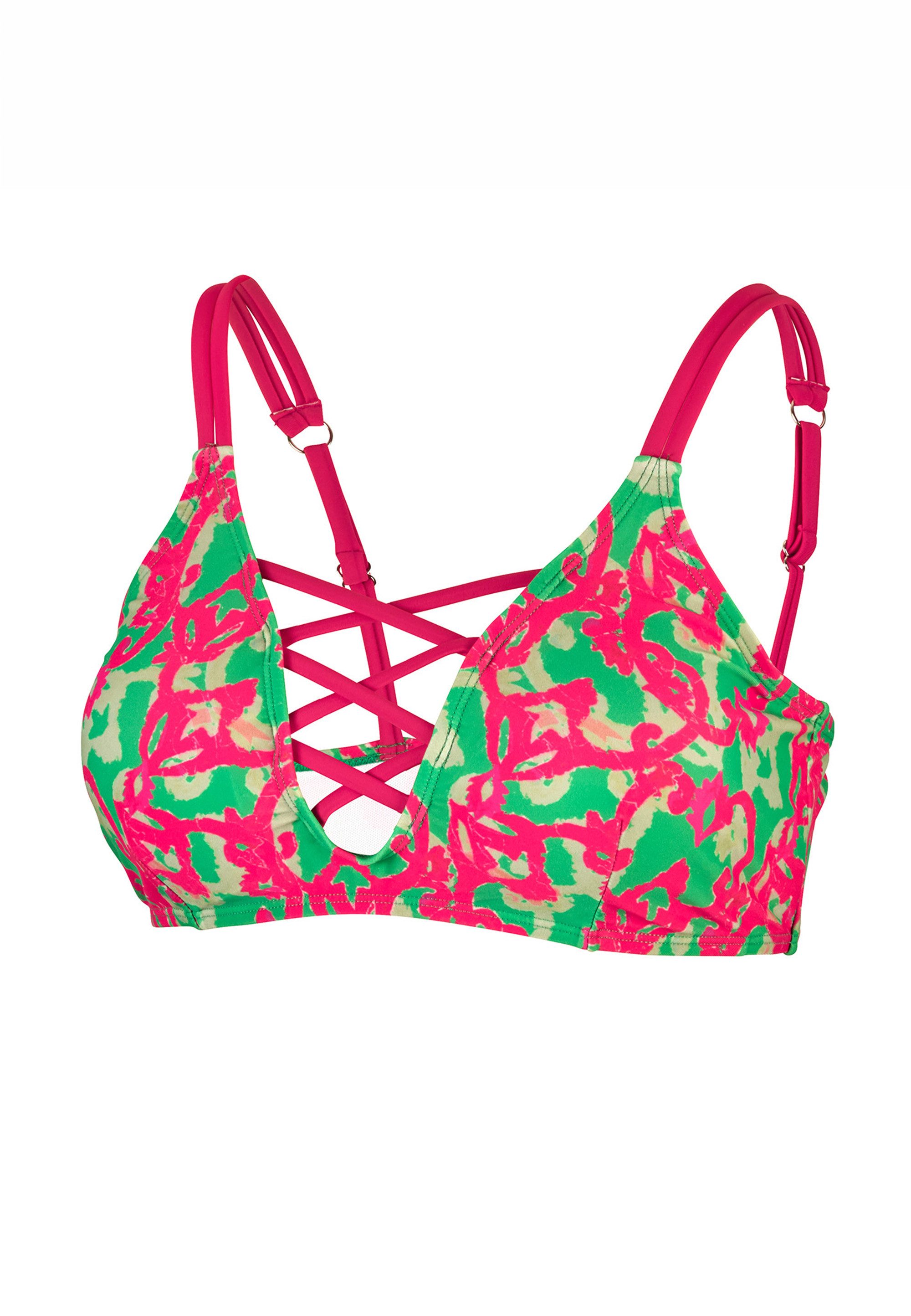 Beco Beermann Balconette-Bikini Hawaii Breeze (1-St) im trendigen Strappy-Design mit sportlichem Halt