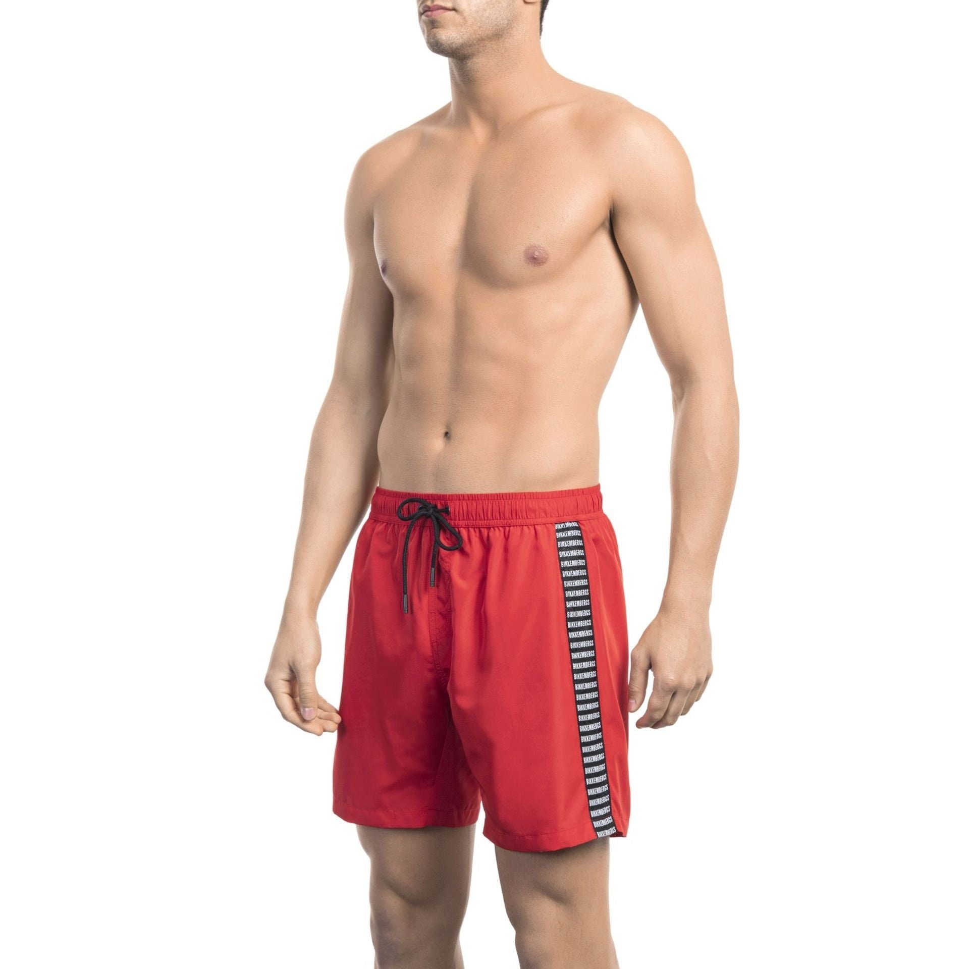 deinen Bikkembergs Must-Have Rot Herren Beachwear, Boxer-Badehose Boxershorts, für Bikkembergs Sommerurlaub