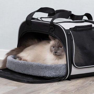 TRIXIE Tiertransporttasche Kuschel und Transporttasche Hund und Katze bis 9 kg