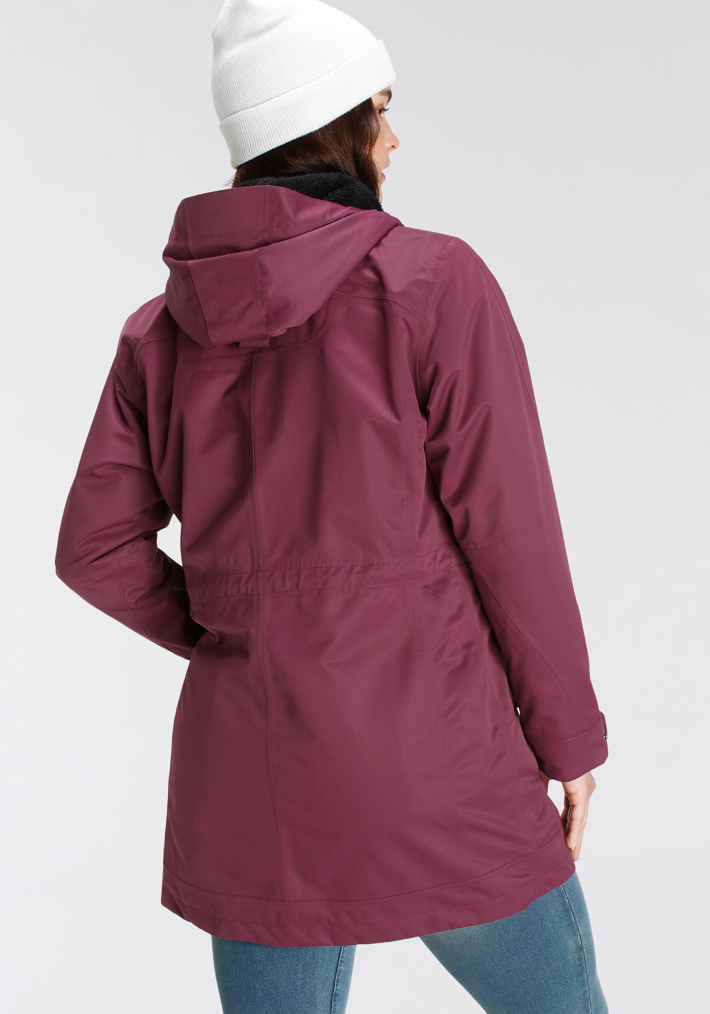 Maier Sports 3-in-1-Funktionsmantel Doppelmantel Damen wasser- & winddicht, für den Übergang & Winter, in großen Größen