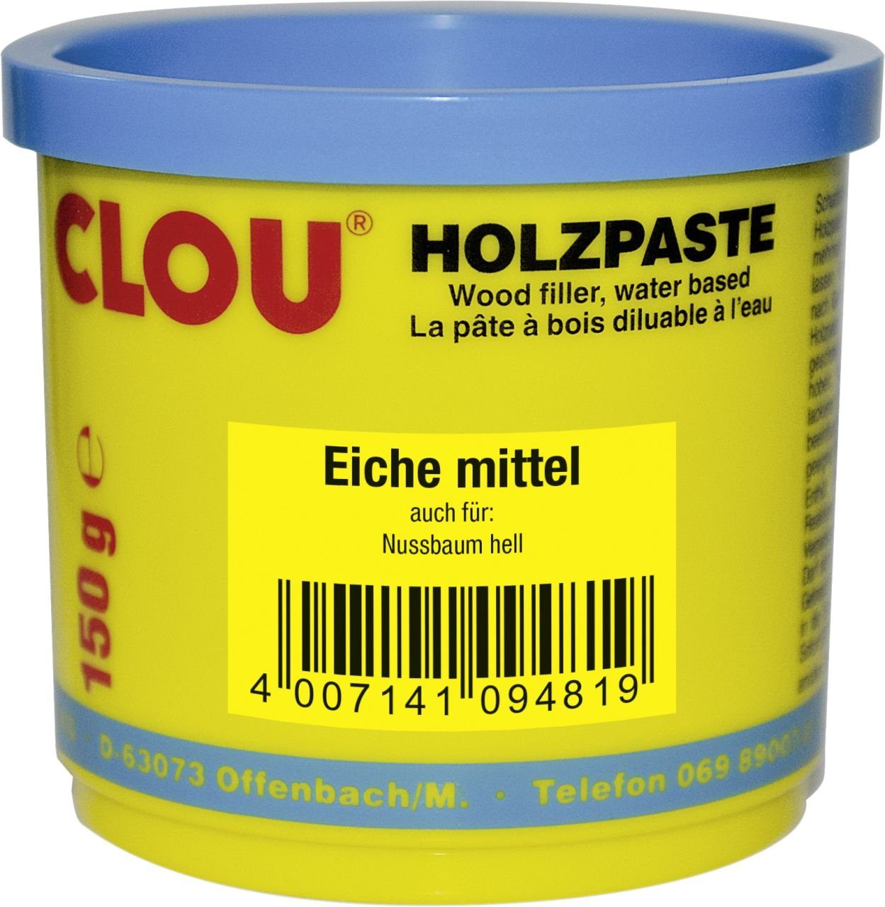 150 g Clou CLOU mittel Holzlack Holzpaste eiche